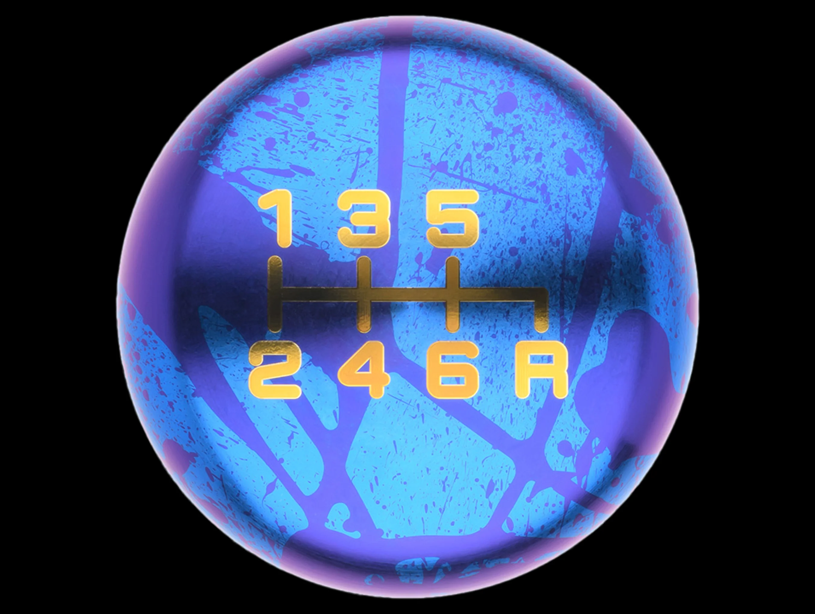 Acuity ESCO-Ti Titanium Shift Knob - Splatter Titanium - Image 5