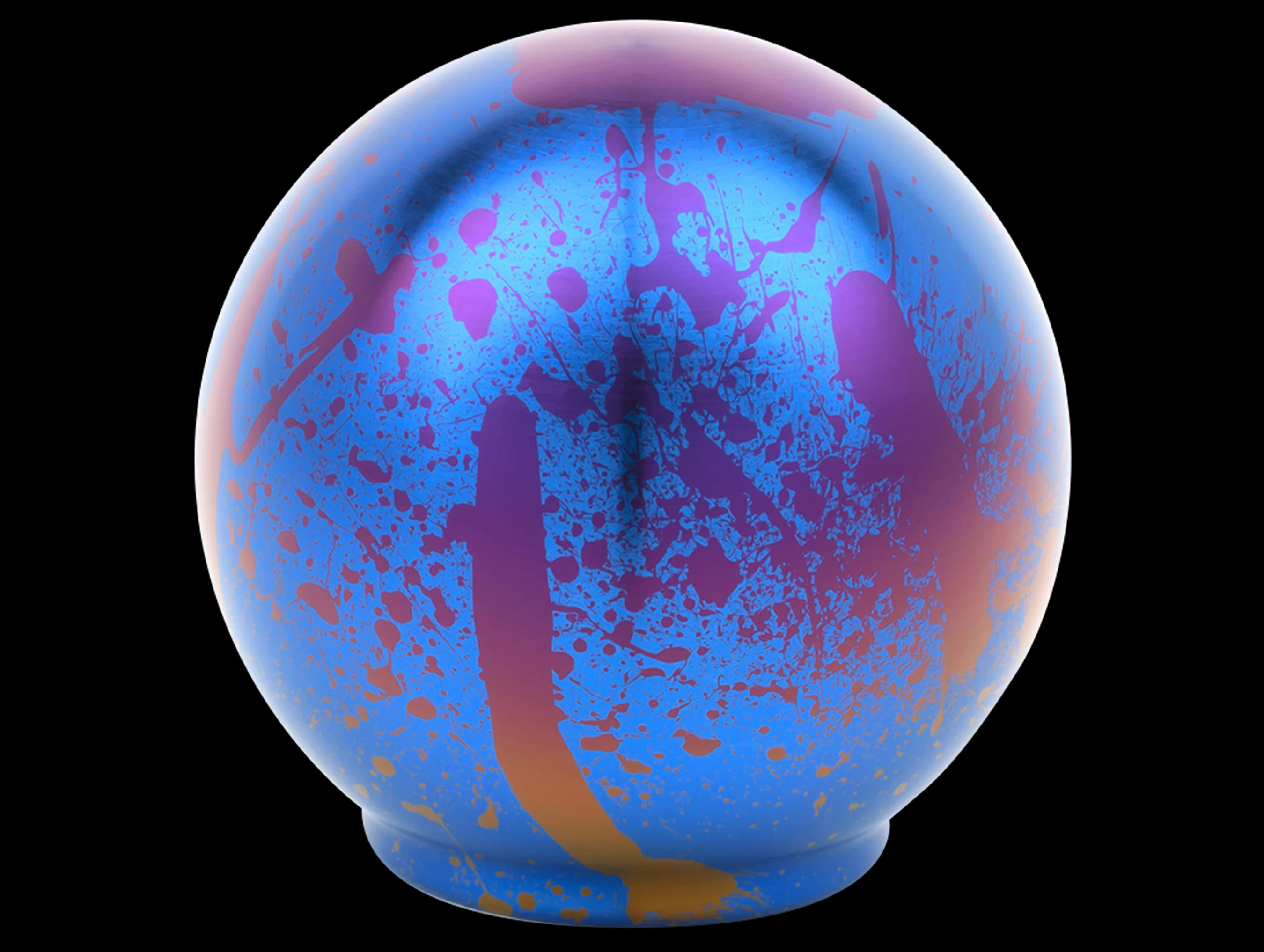 Acuity POCO Titanium Shift Knob - Splatter Titanium - Image 4