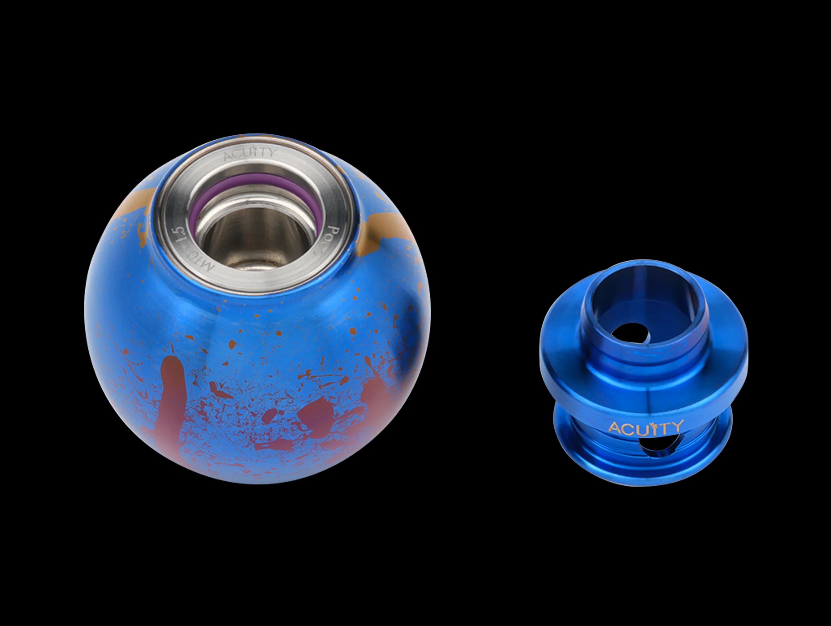 Acuity POCO Titanium Shift Knob - Splatter Titanium - Image 8