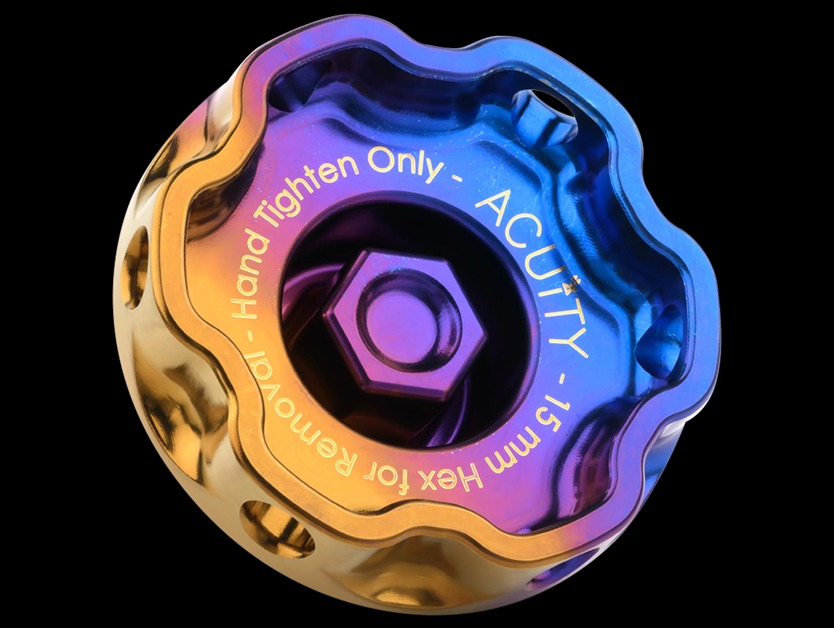 Acuity Podium Titanium Oil Cap - Honda/Acura - Image 3