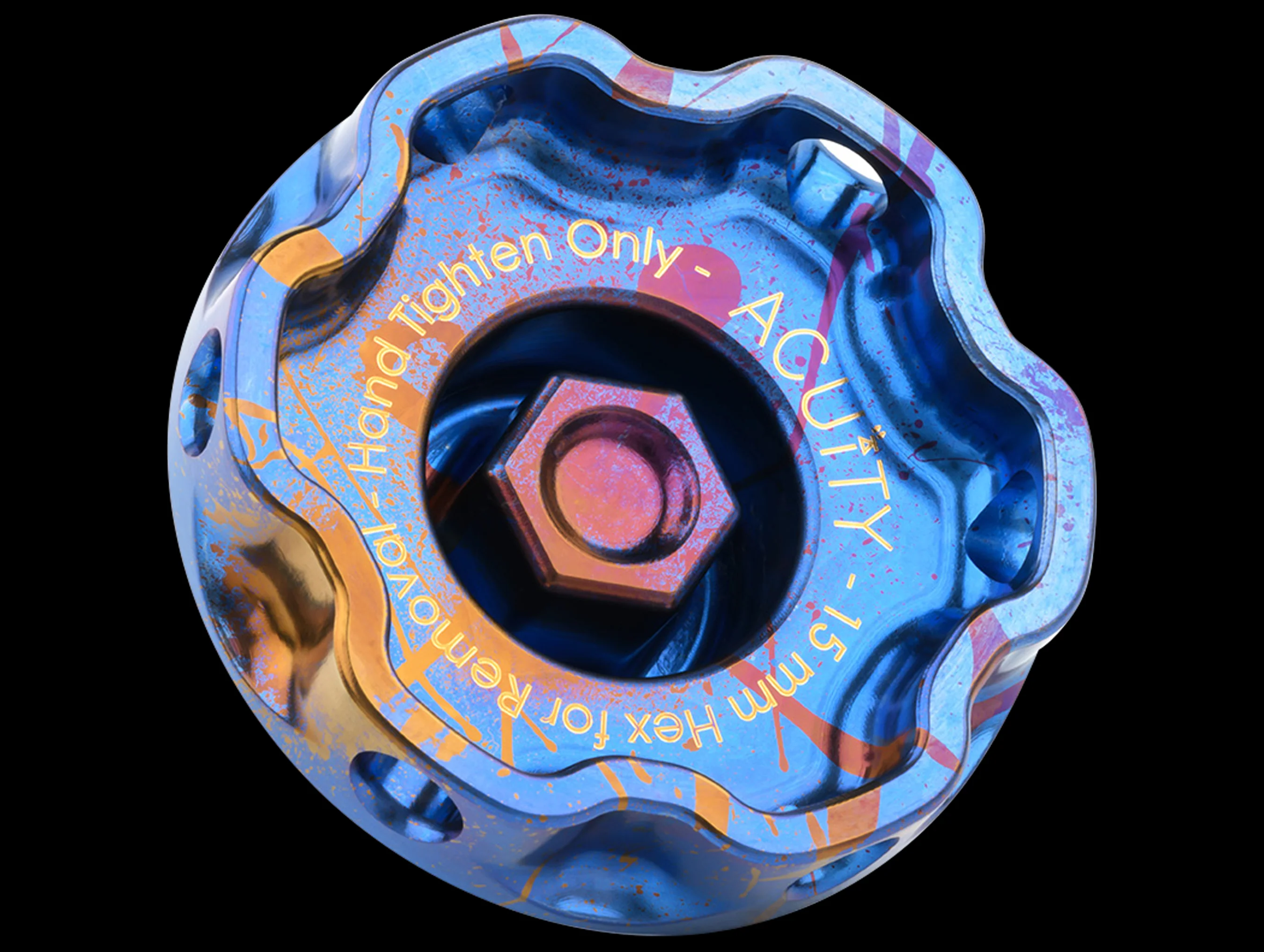 Acuity Podium Titanium Oil Cap - Honda/Acura - Image 4