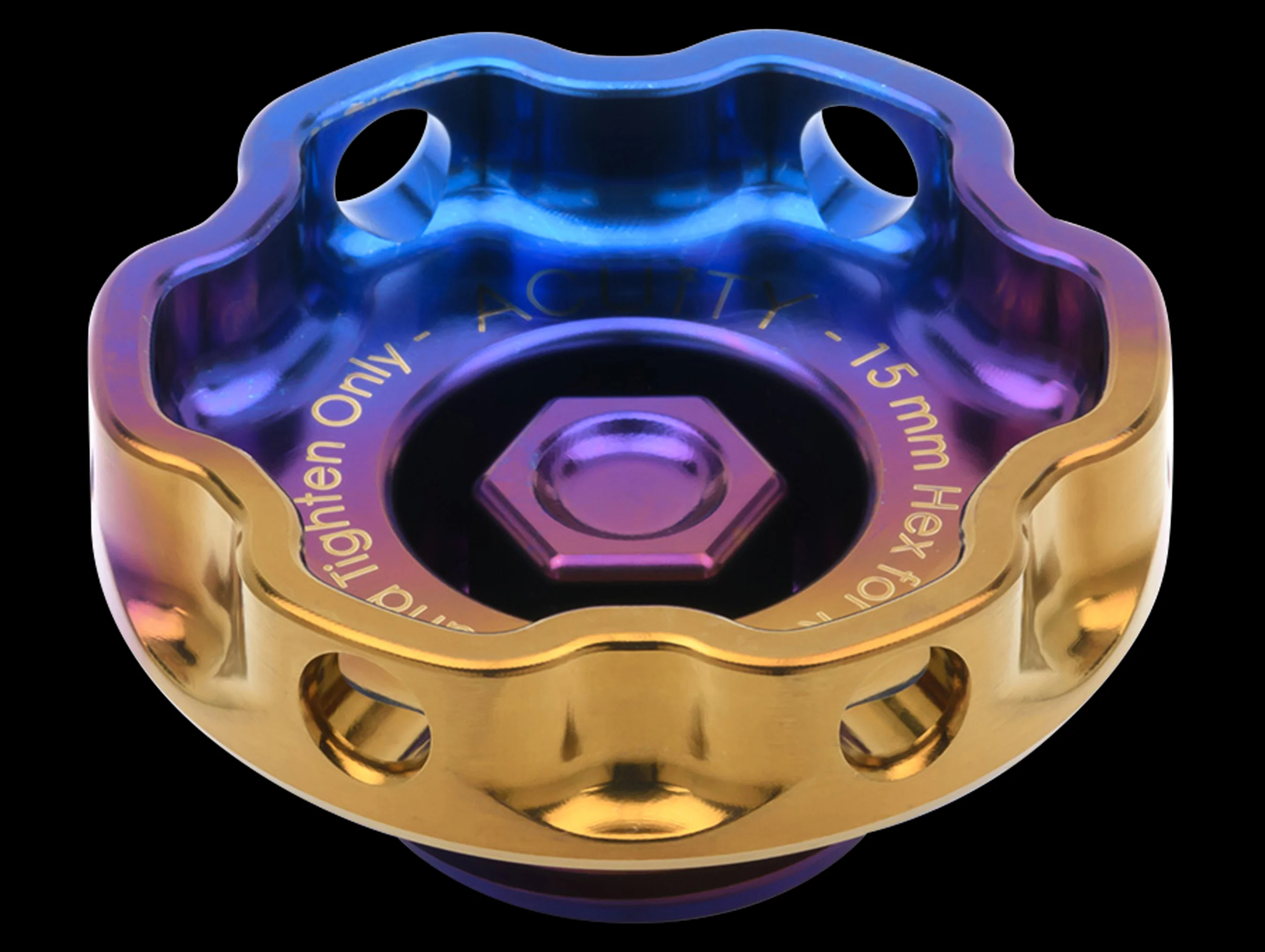 Acuity Podium Titanium Oil Cap - Honda/Acura - Image 5