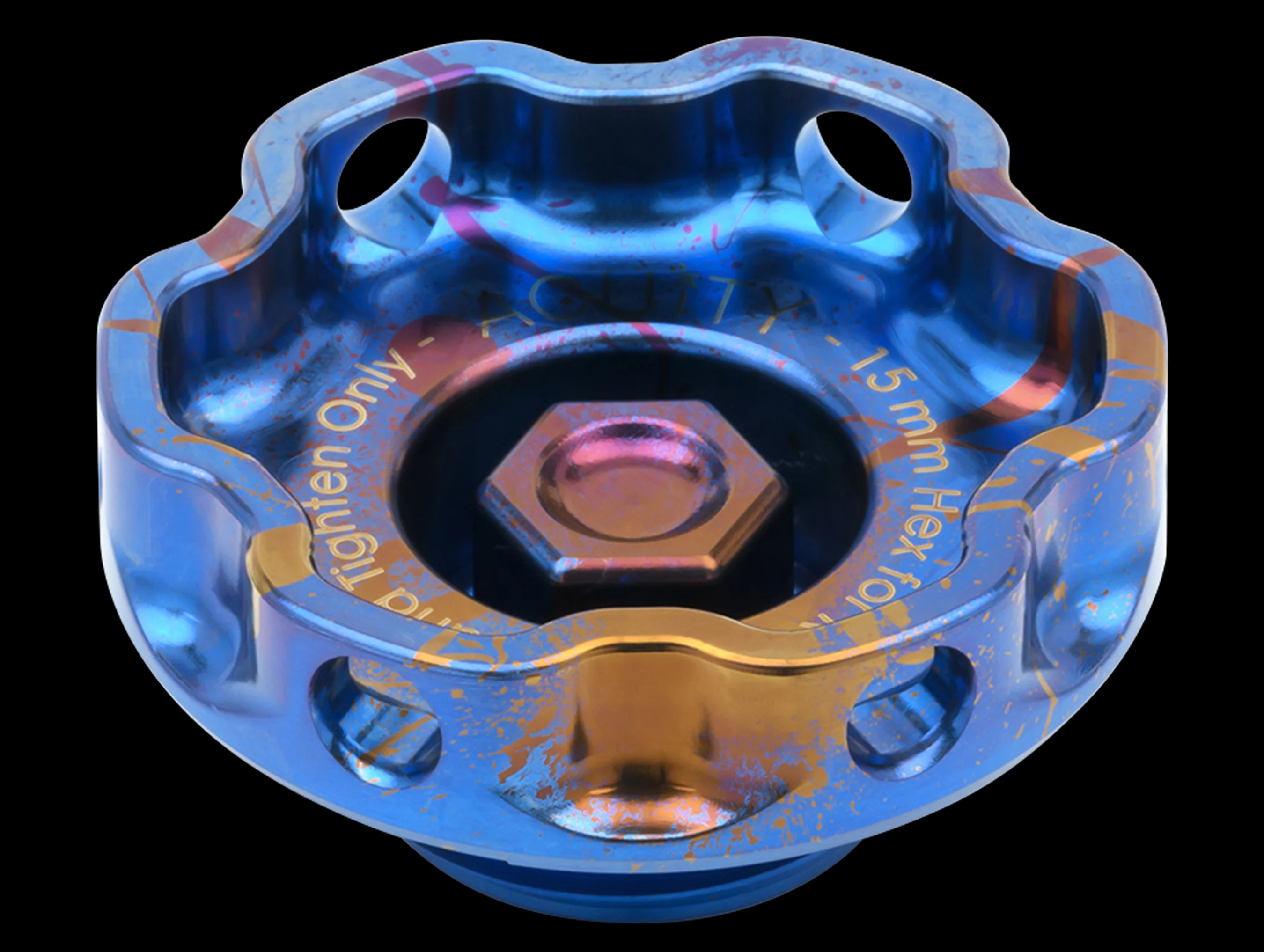 Acuity Podium Titanium Oil Cap - Honda/Acura - Image 6