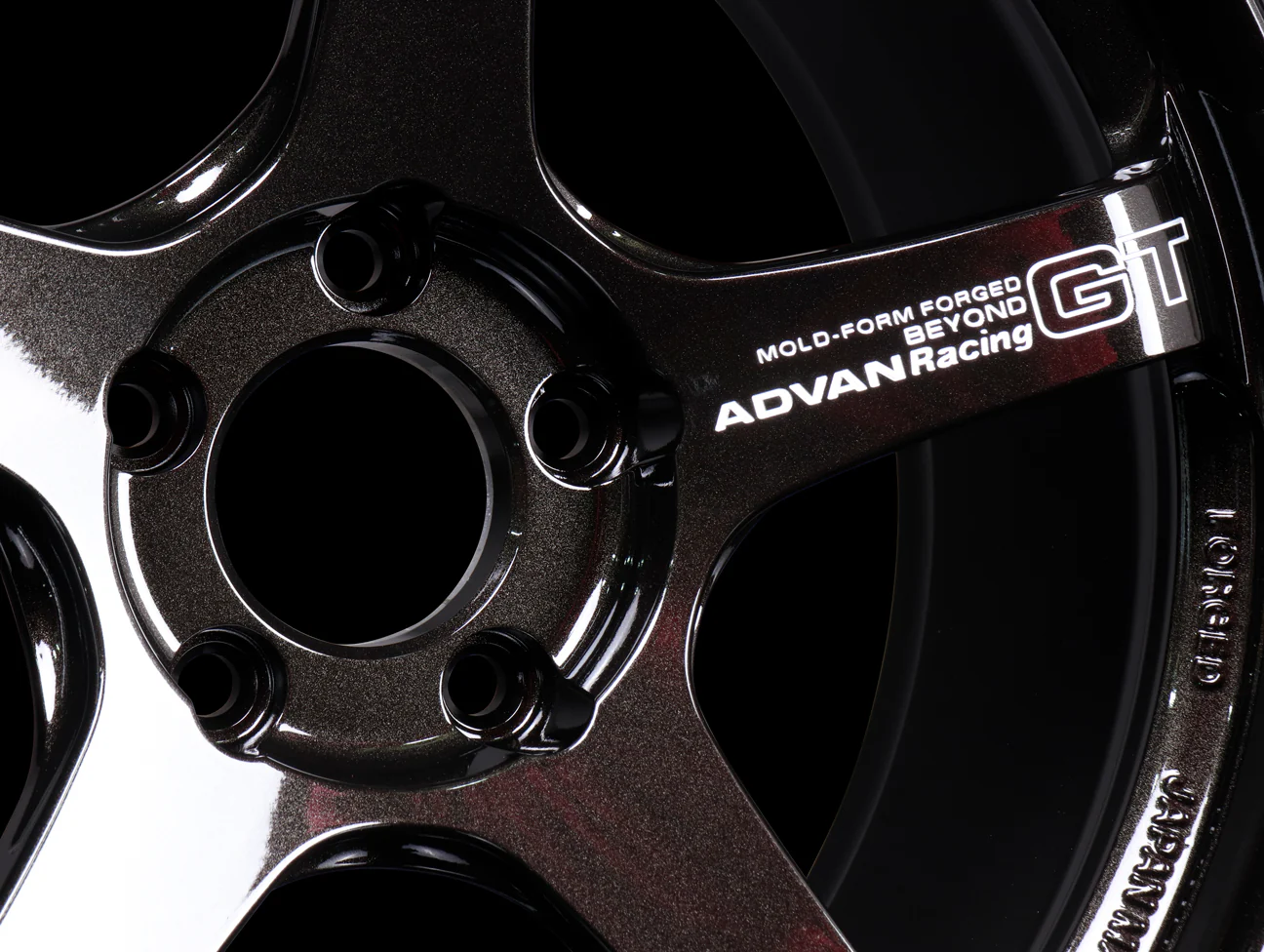 Advan Racing GT Beyond Wheels - Titanium Black - 18x9.5 / 5x114 / +38 - Image 4
