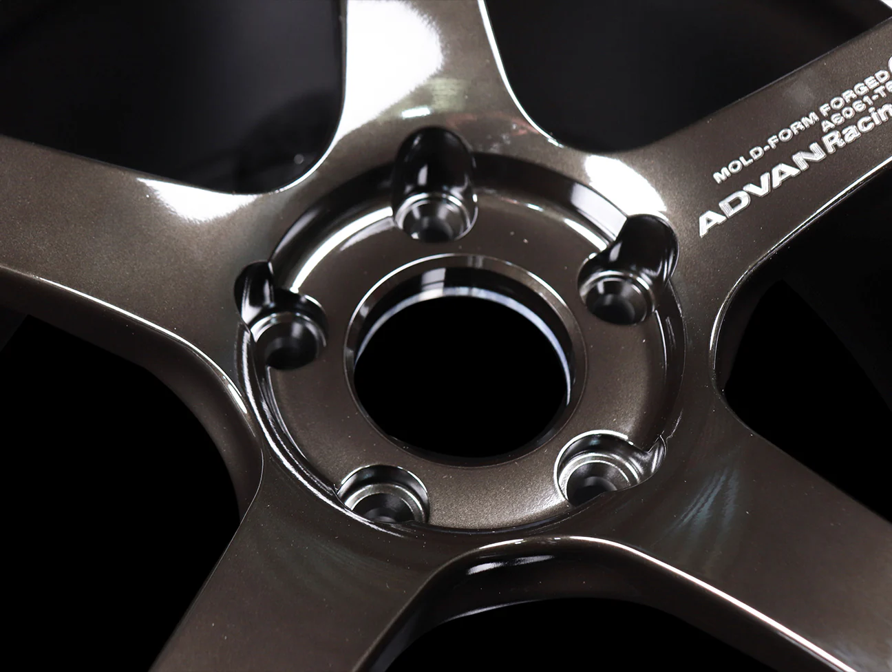 Advan Racing GT Premium Wheels - Smoked Black / 18x9.5 / 5x120 / +38 - Image 4