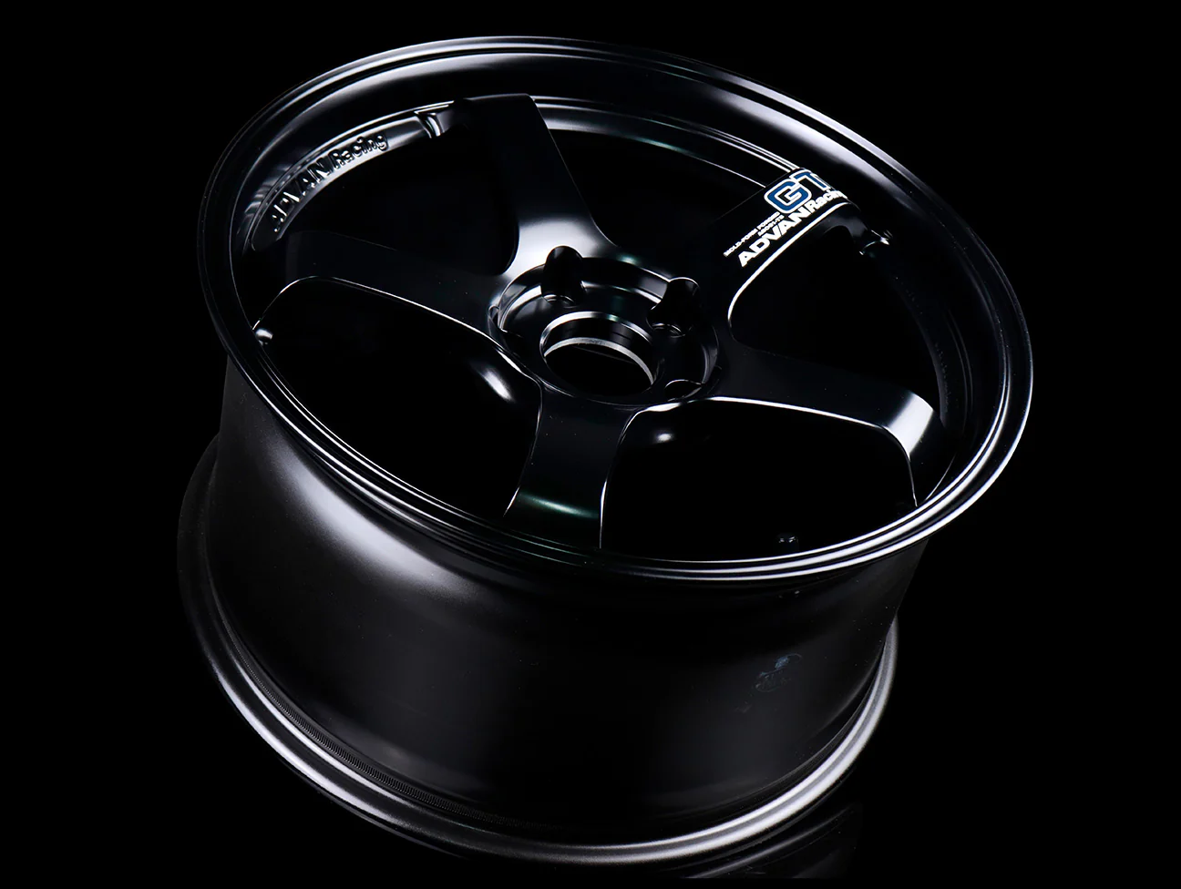 Advan Racing GT Wheels - Semi Gloss Black / 18x9.5 / 5x120 / +35 - Image 3