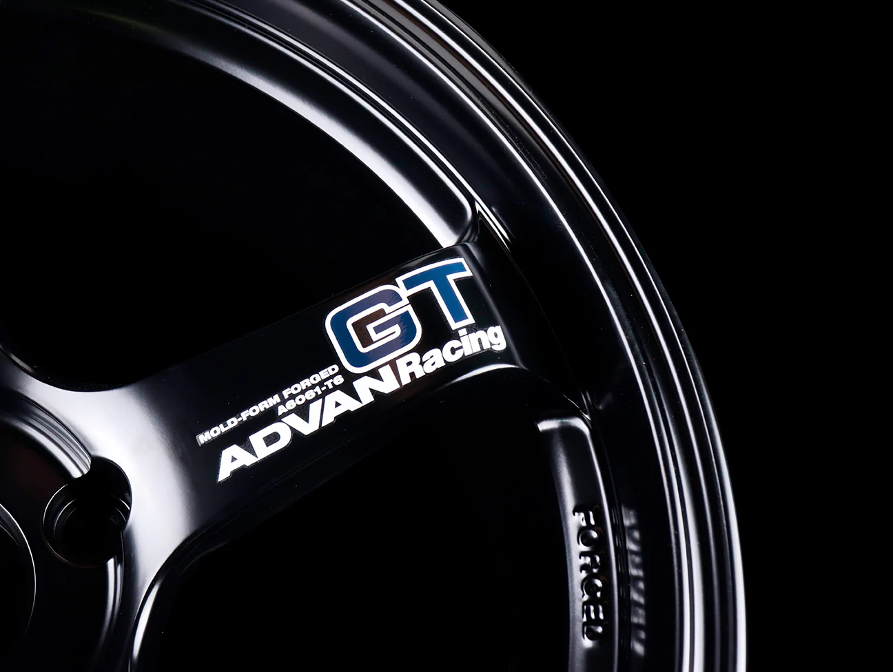 Advan Racing GT Wheels - Semi Gloss Black / 18x9.5 / 5x120 / +35 - Image 6