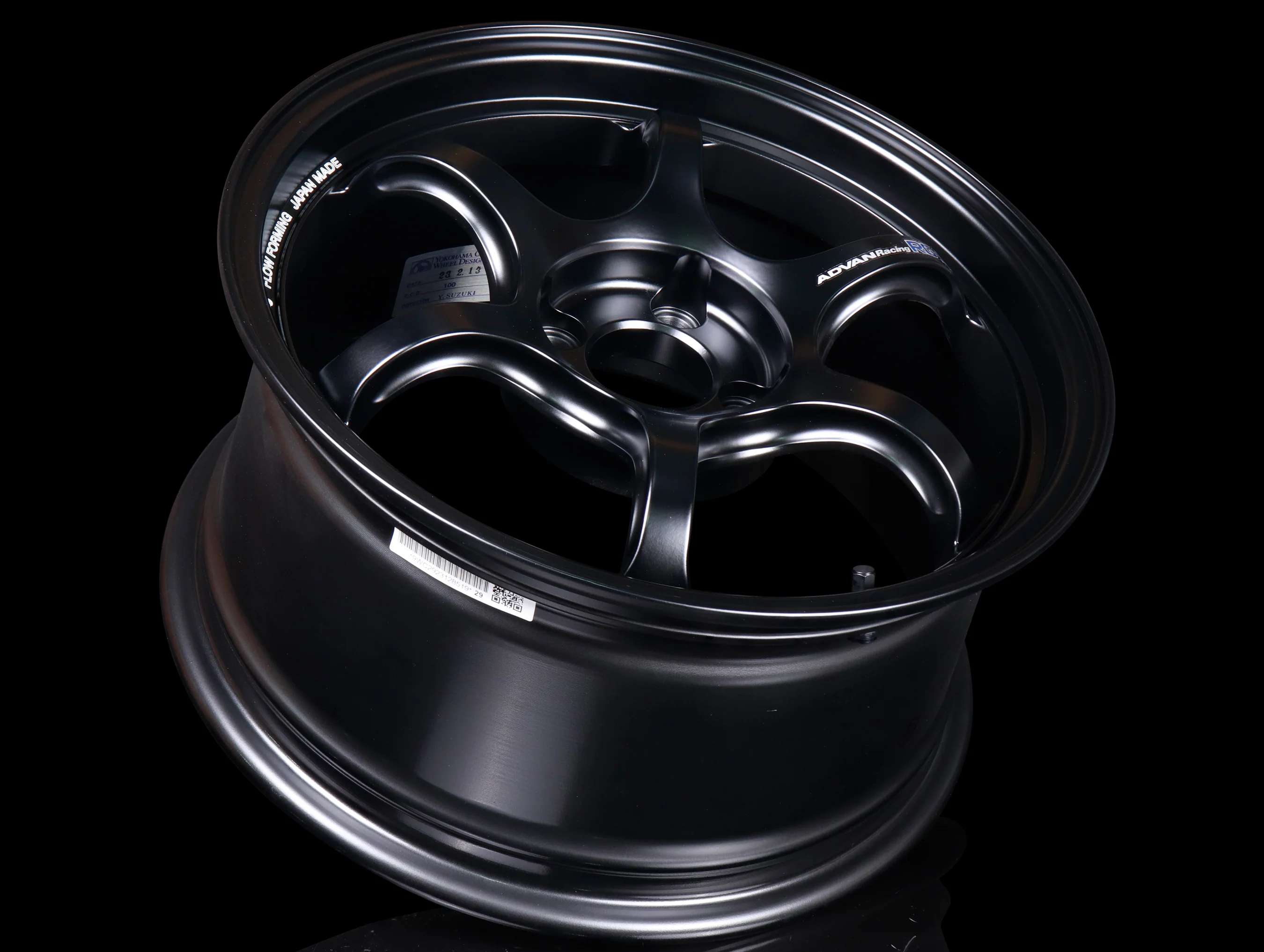 Advan Racing RG-D2 Wheels - Semi Gloss Black / 16x8 / 4x100 / +38 - Image 3