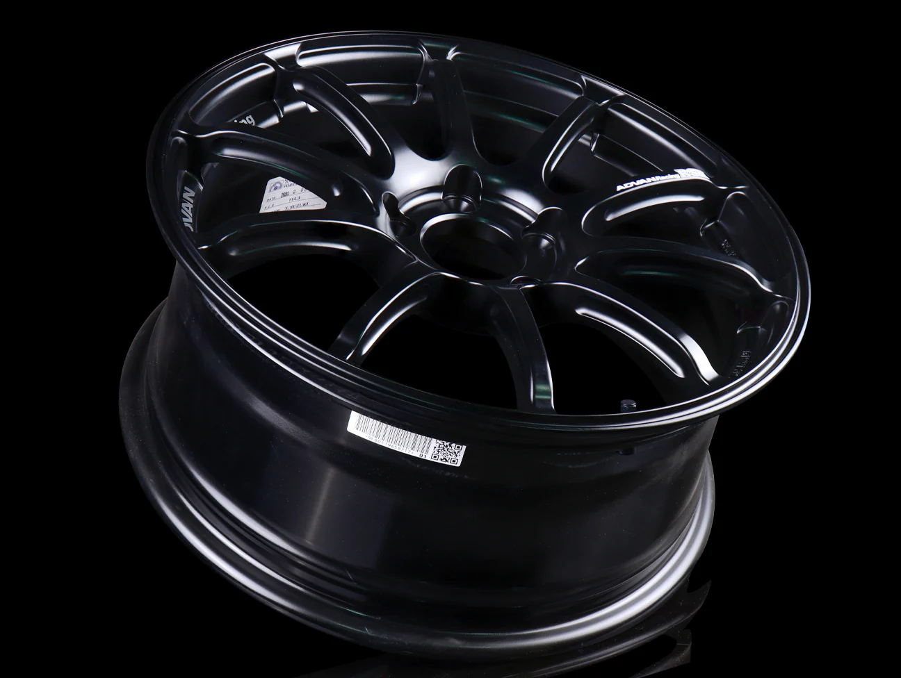 Advan Racing RSII Wheels - Semi Gloss Black 17x7.5 / 5x114.3 / +48 - Image 2