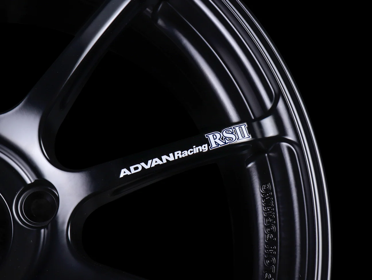 Advan Racing RSII Wheels - Semi Gloss Black 17x7.5 / 5x114.3 / +48 - Image 5