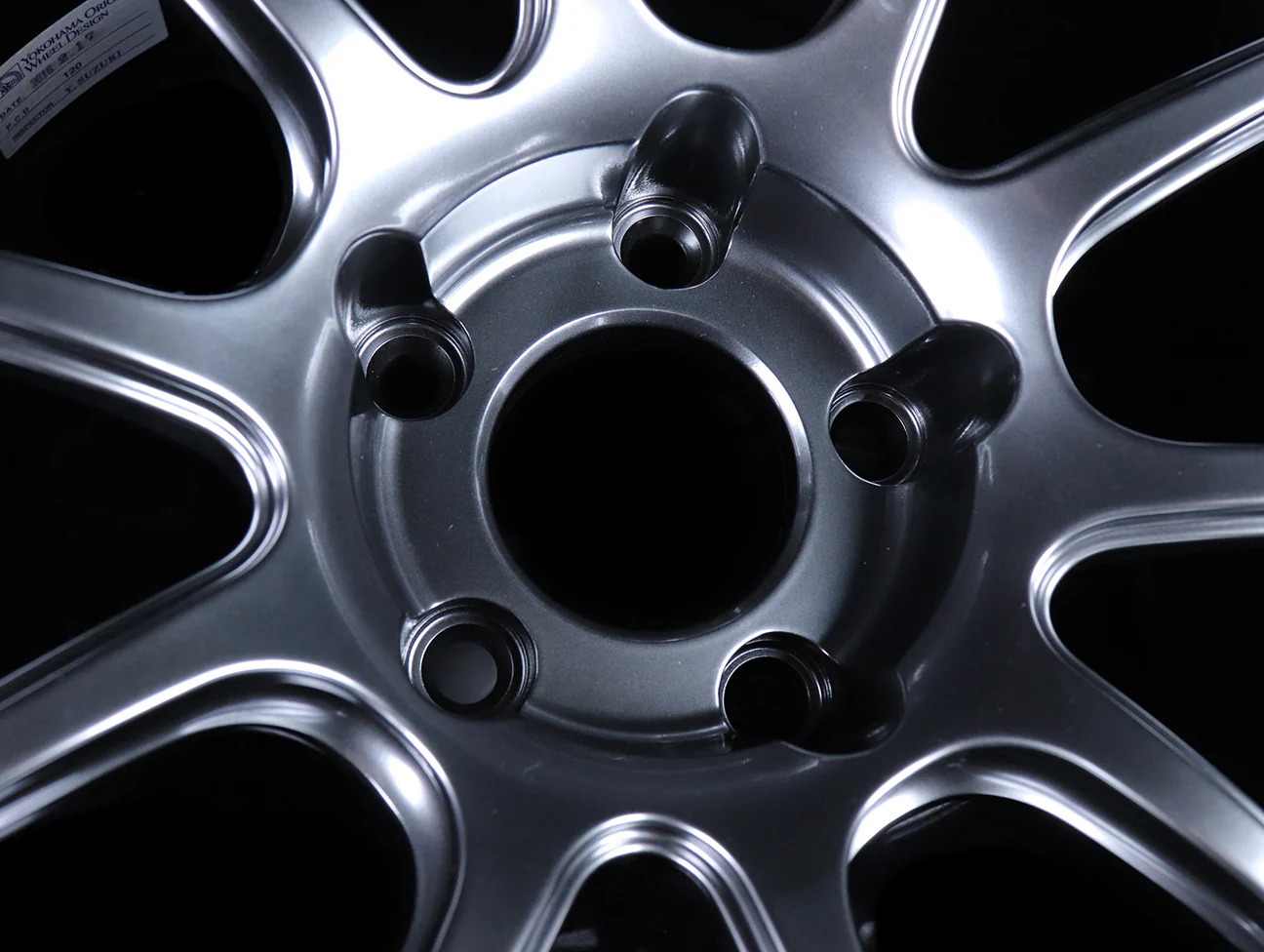 Advan Racing RZII Wheels - Hyper Black / 19x9.5 / 5x120 / +35 - Image 4