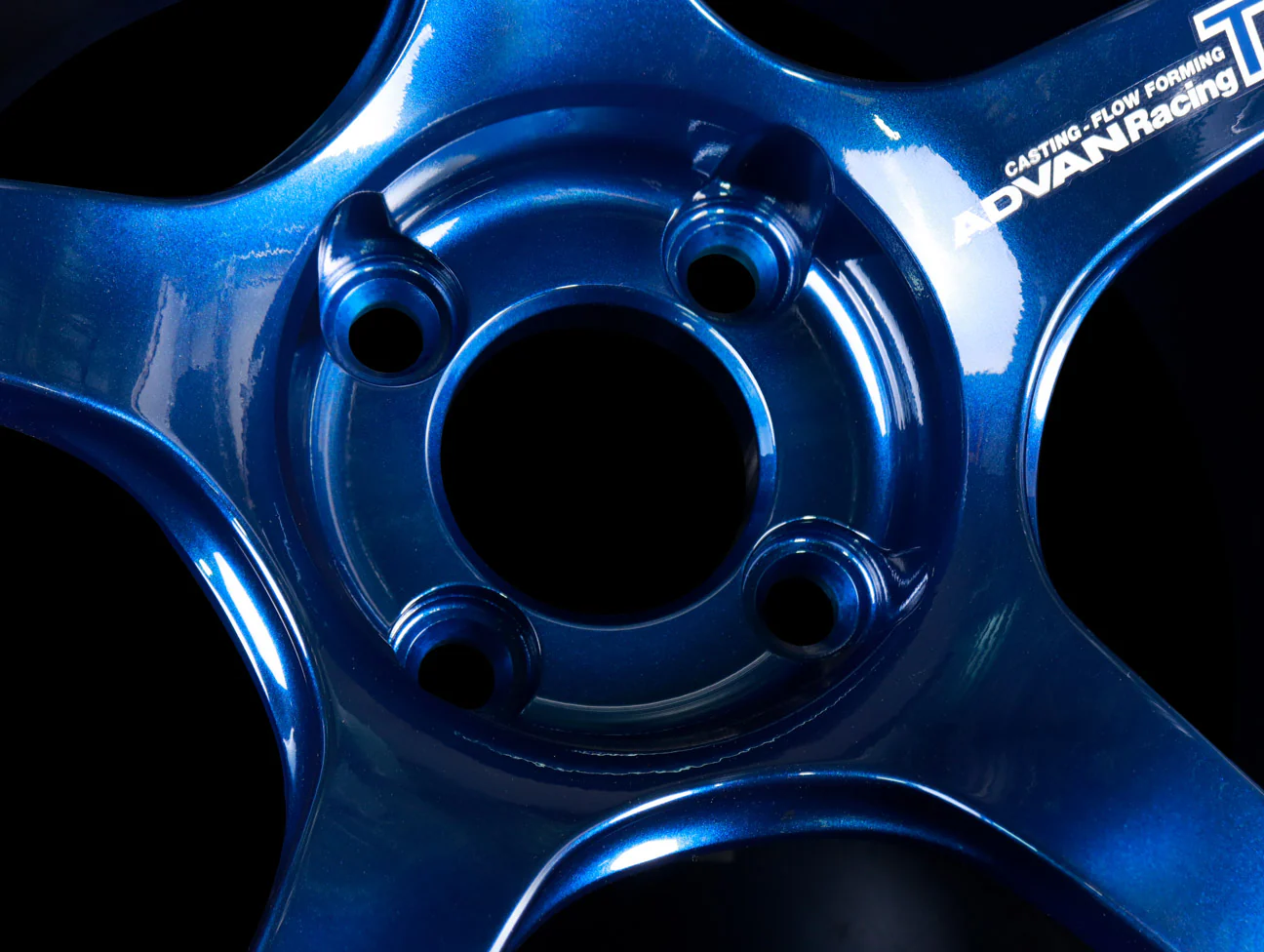 Advan Racing TC4 Wheels - Indigo Blue 15x8 / 4x100 / +35 - Image 4