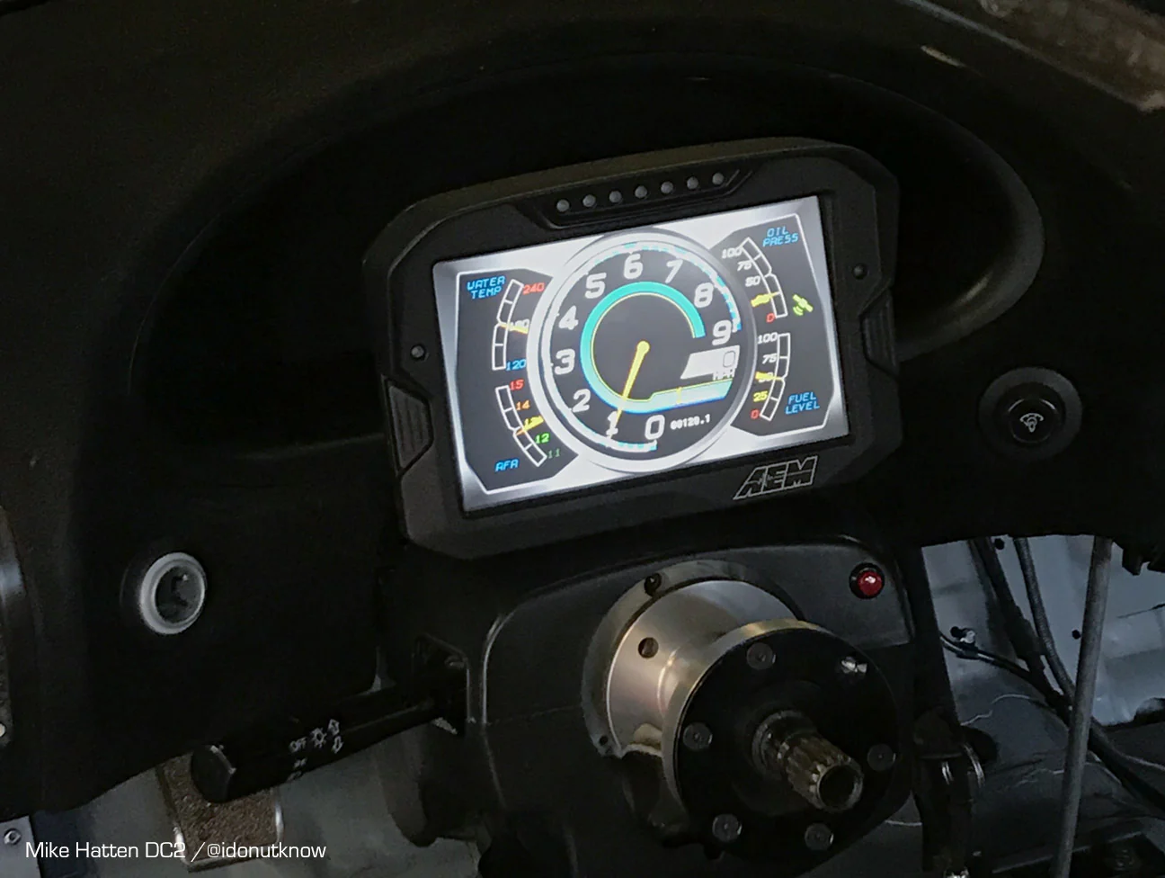 AEM CD-7 7" Carbon Digital Racing Dash Color Display - Image 5