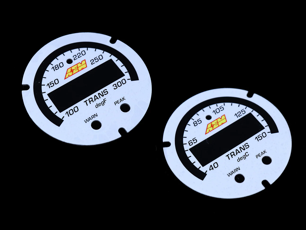 AEM Gauge Face Plate Accessory Kit - X-series Temperature Gauge - Image 3