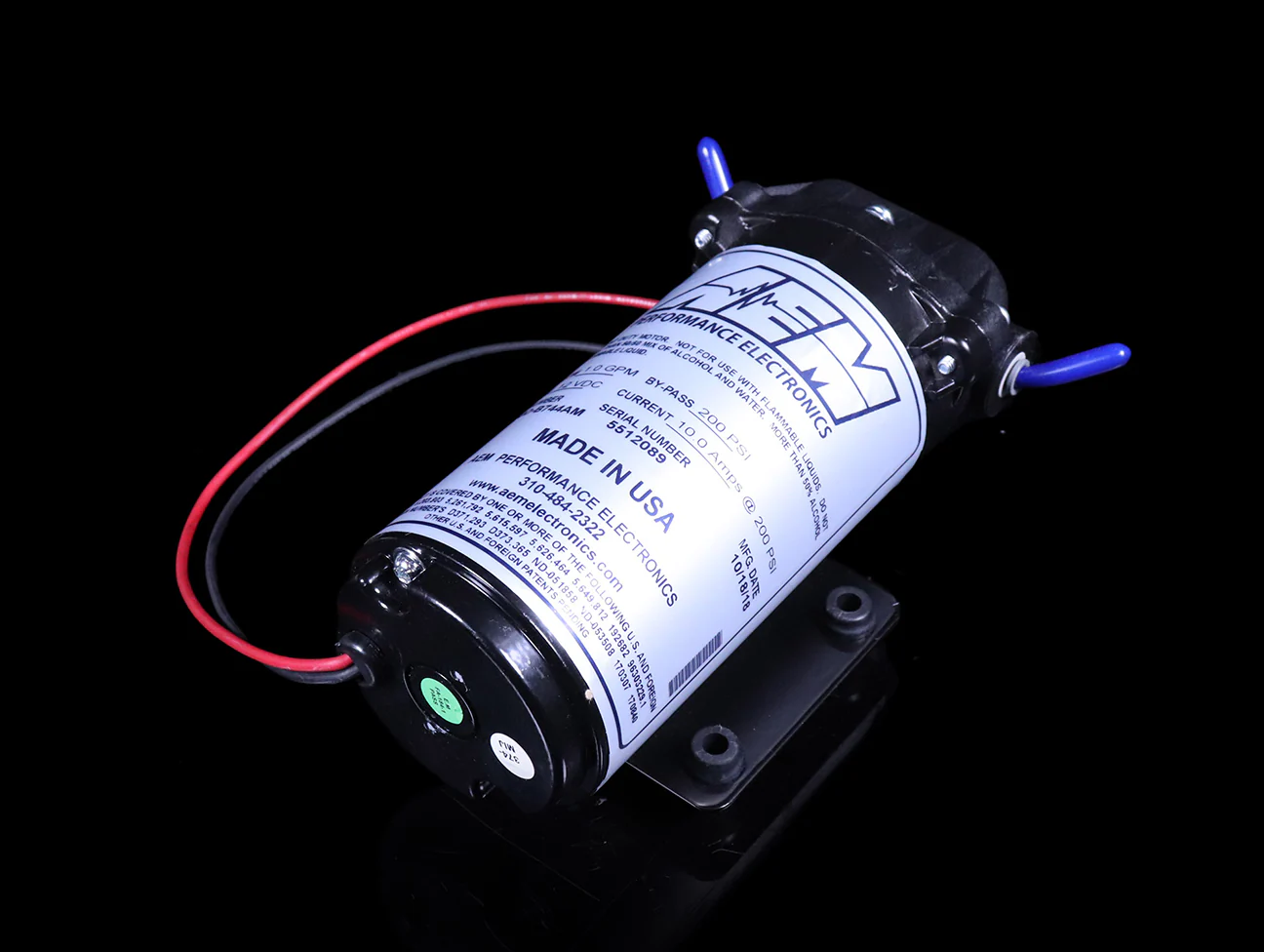 AEM Water / Methanol Injection 200PSI Recirculation Pump - Image 4