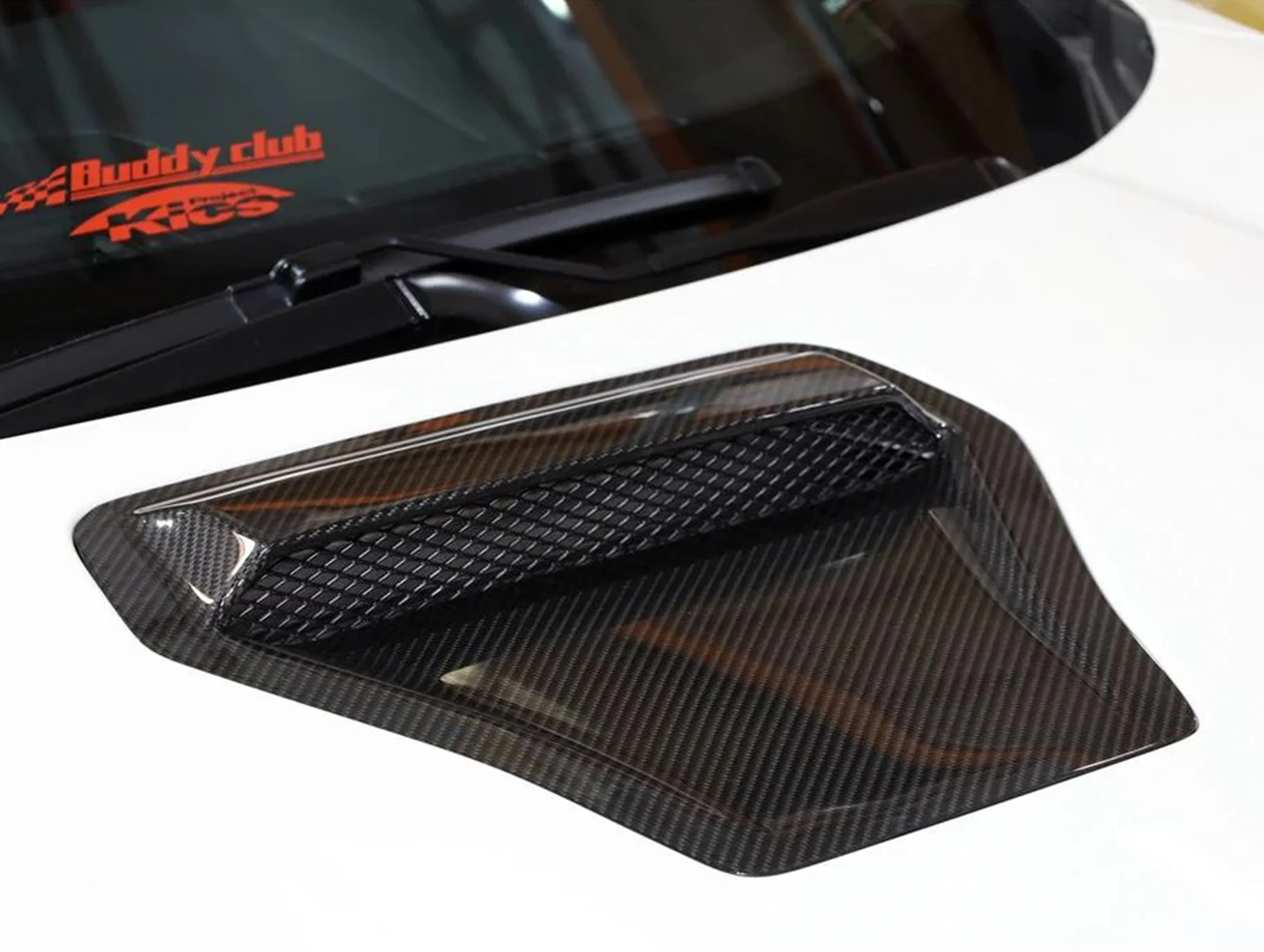 APR Performance Carbon Fiber Hood Scoop - 17-21 Civic Type R (FK8) - Image 5