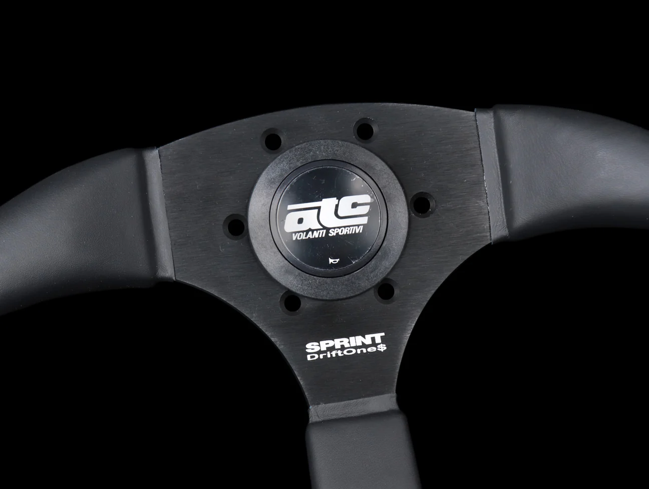 ATC Sprint Driftone$ Steering Wheel - Red Stitch - Image 3