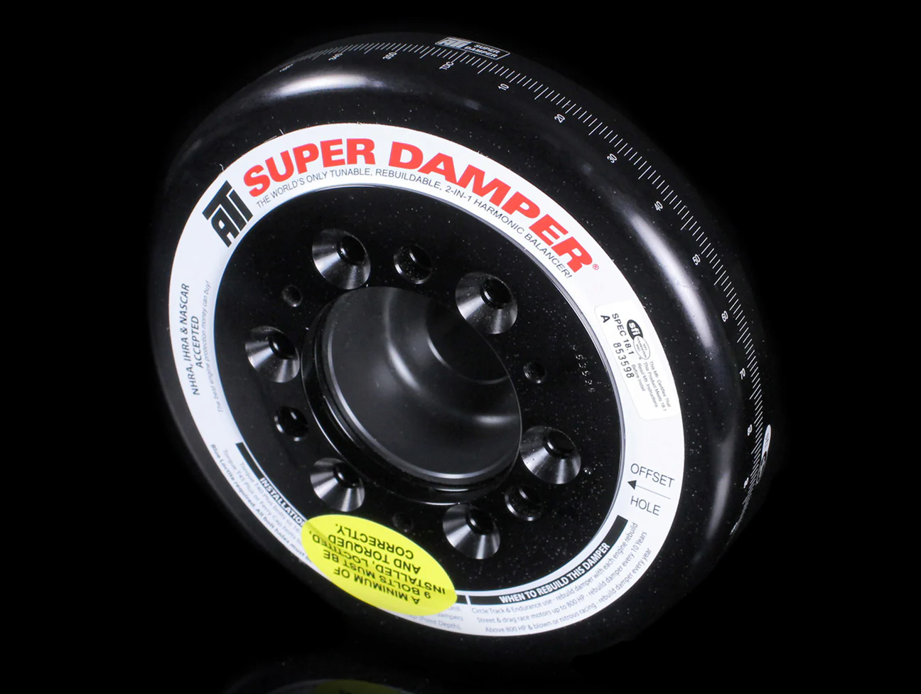 ATI Super Harmonic Race Damper - K-series - Image 2