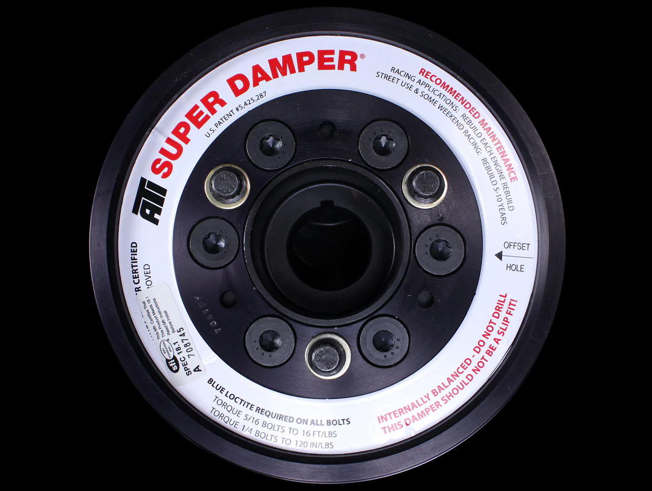 ATI Super Harmonic Street Damper - Acura NSX - Image 3