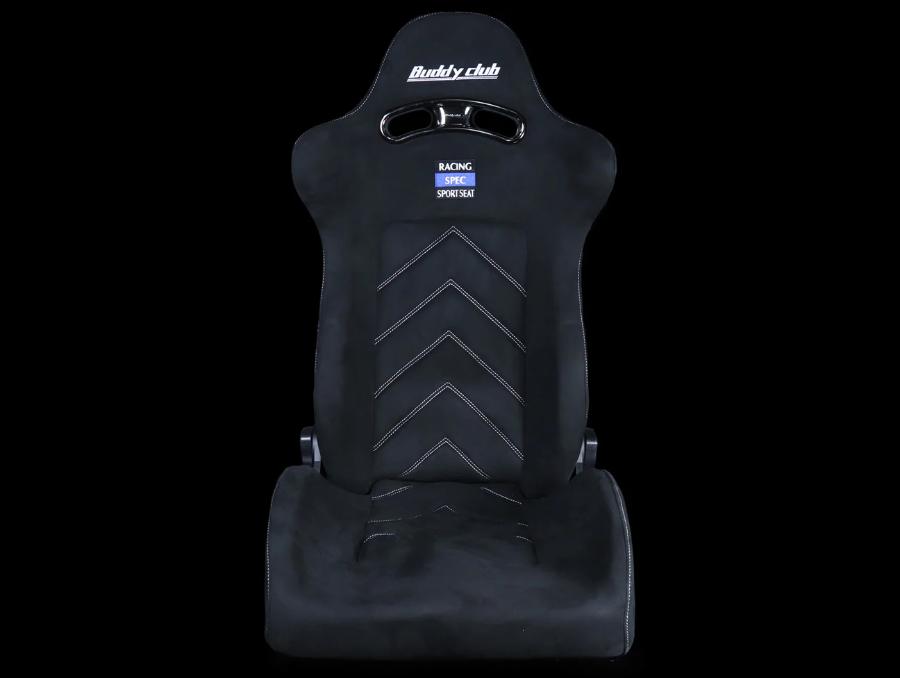 Buddy Club Racing Spec Sport Reclineable Seat - Black - Image 2