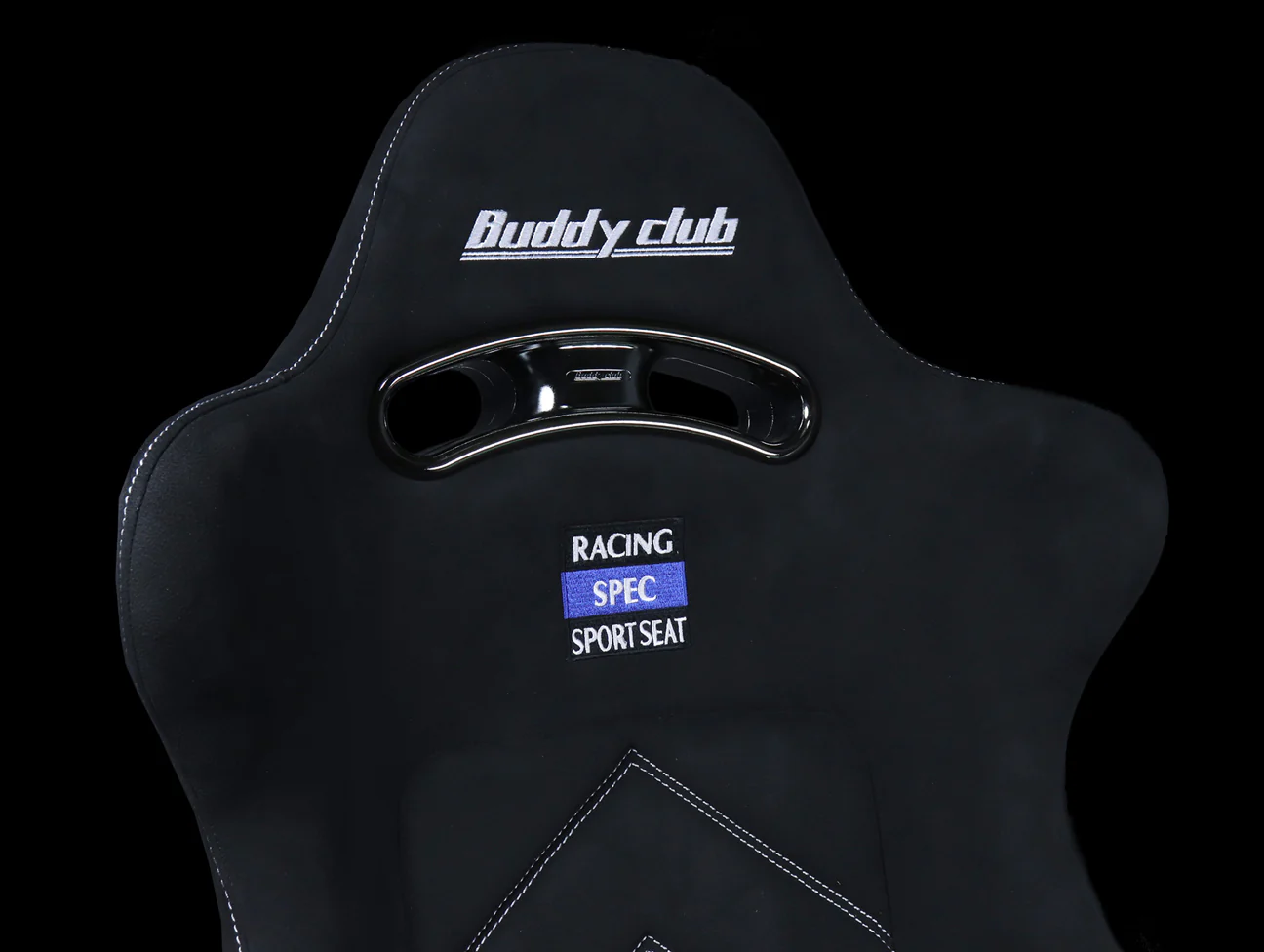 Buddy Club Racing Spec Sport Reclineable Seat - Black - Image 4