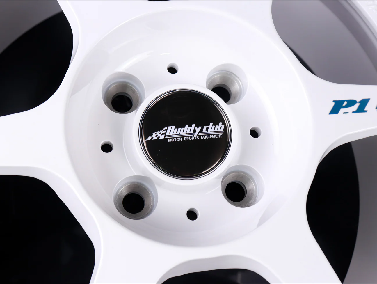 Buddy Club SF Wheels - Champ White 15x8 / 4x100 / +32 - Image 3