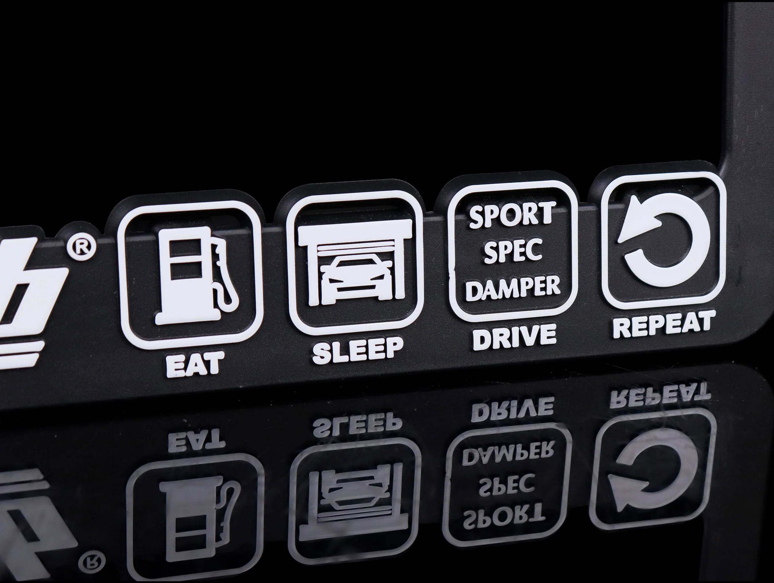 Buddy Club Sport Spec License Plate Frame - Image 5