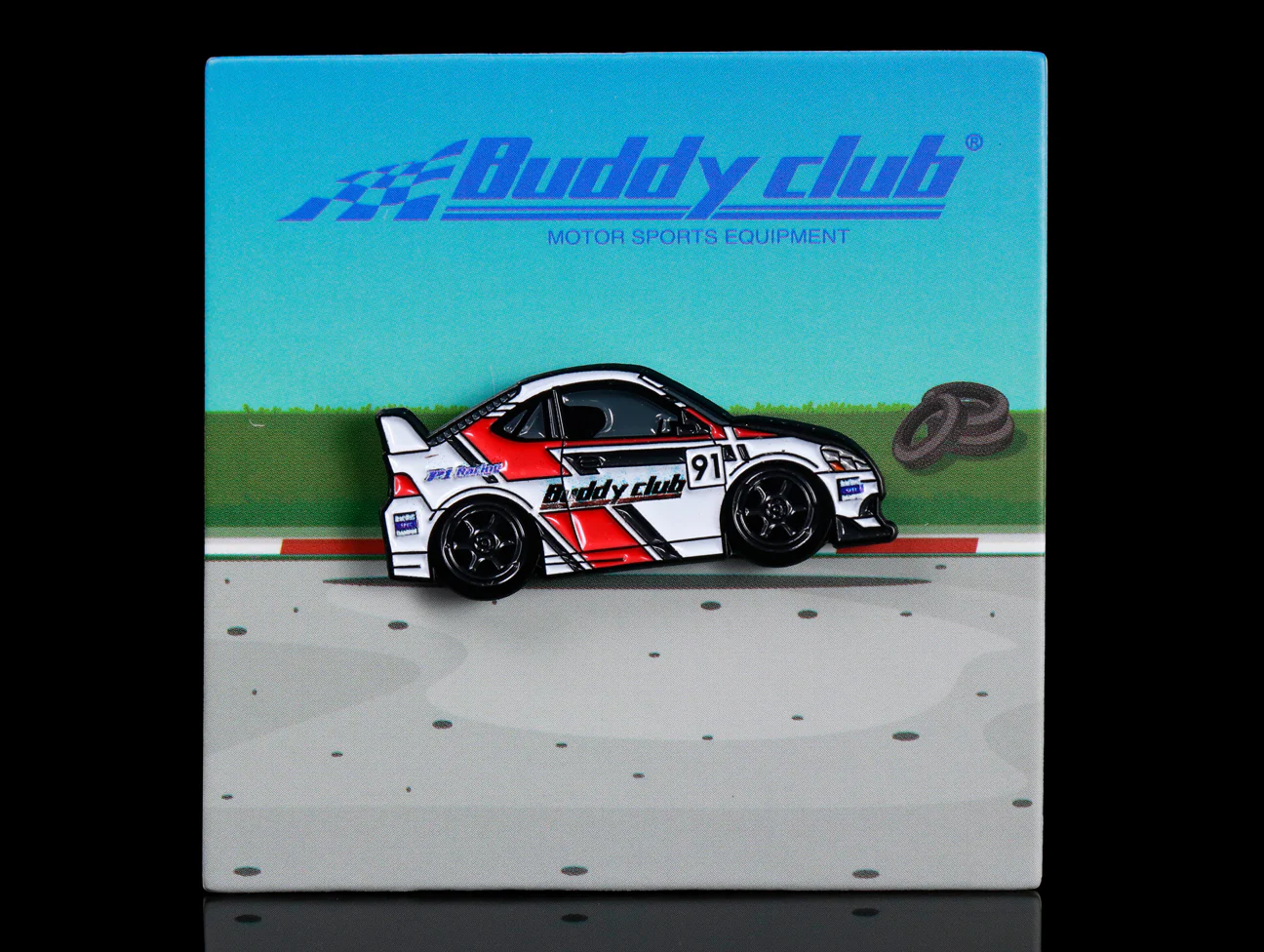 Buddy Club x Leen Customs Lapel Pin - Image 7