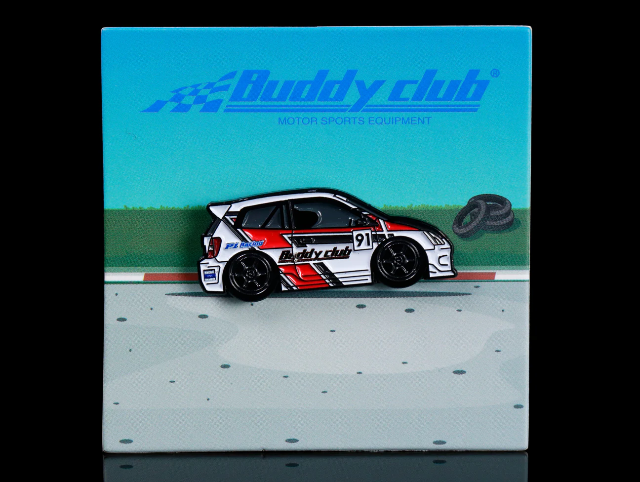 Buddy Club x Leen Customs Lapel Pin - Image 8