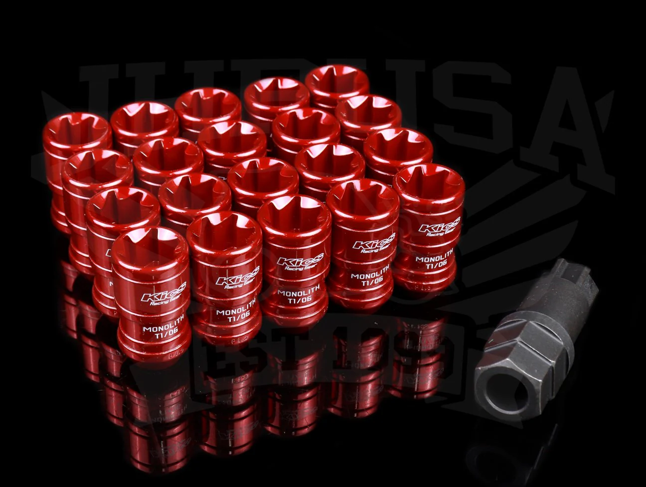 Project Kics Monolith T1/06 Lug Nut Set - 12x1.50 - Image 5