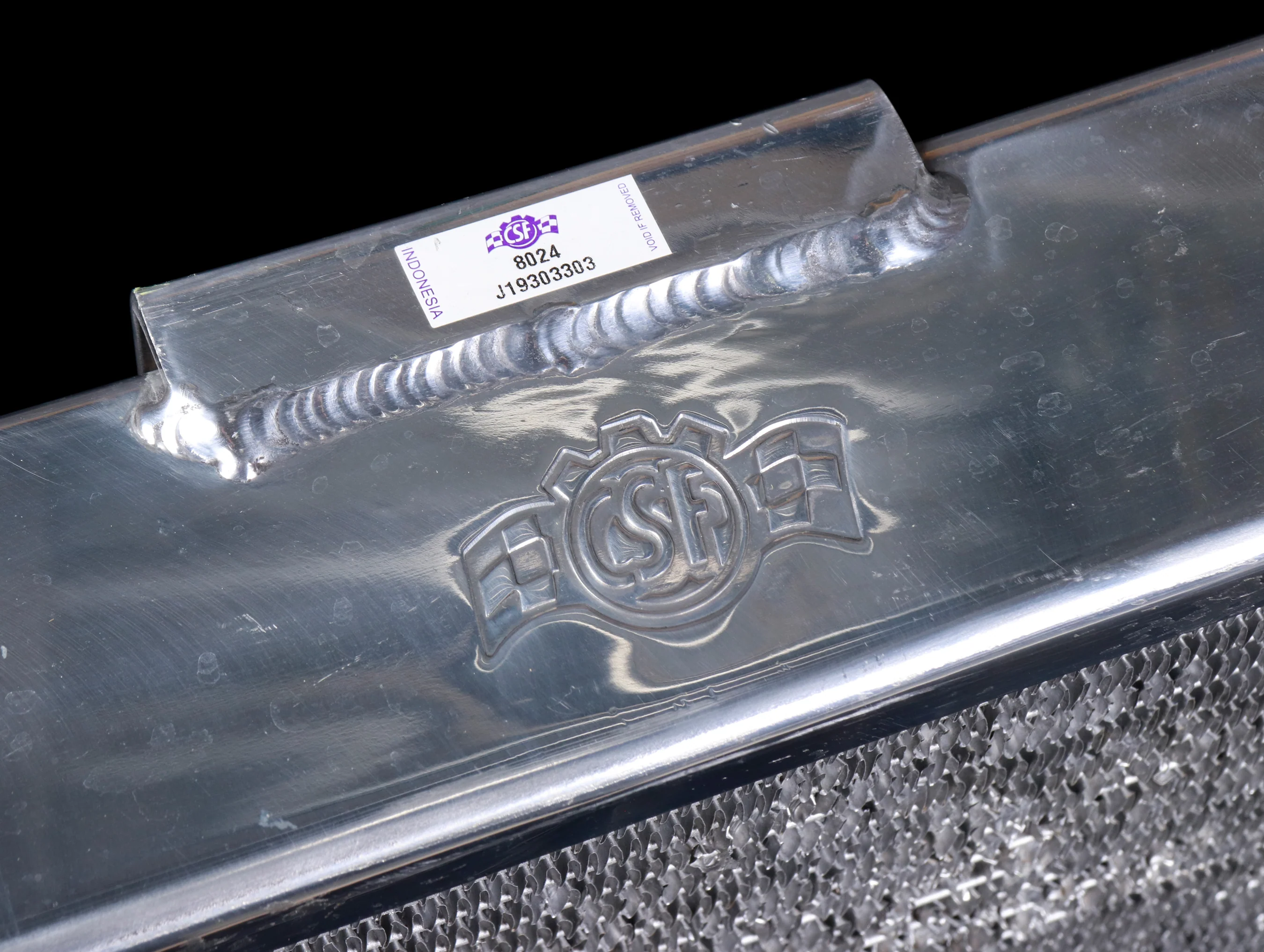 CSF Radiators Rywire Custom Tucked 24x9 Radiator - Polished (Used) - Image 3