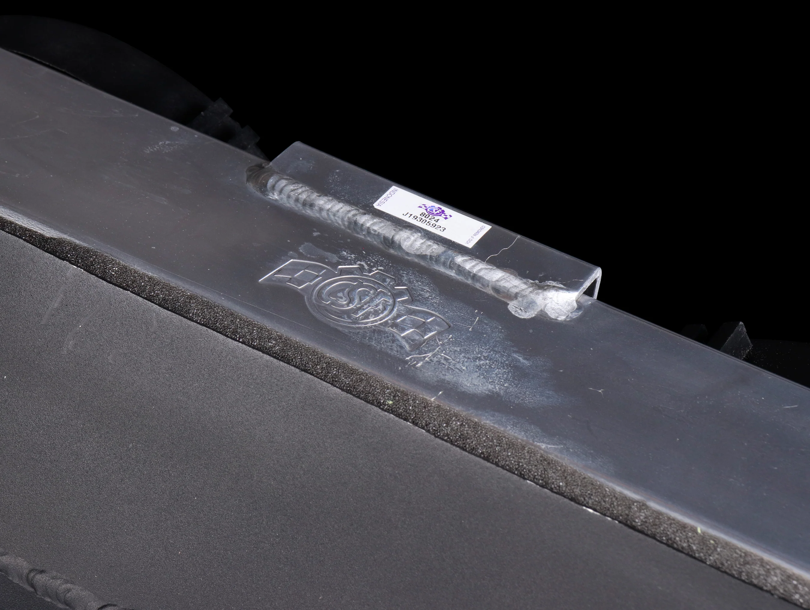 CSF Radiators Rywire Custom Tucked 24x9 Radiator - Polished w/ Custom Air Duct + Fans (Used) - Image 6
