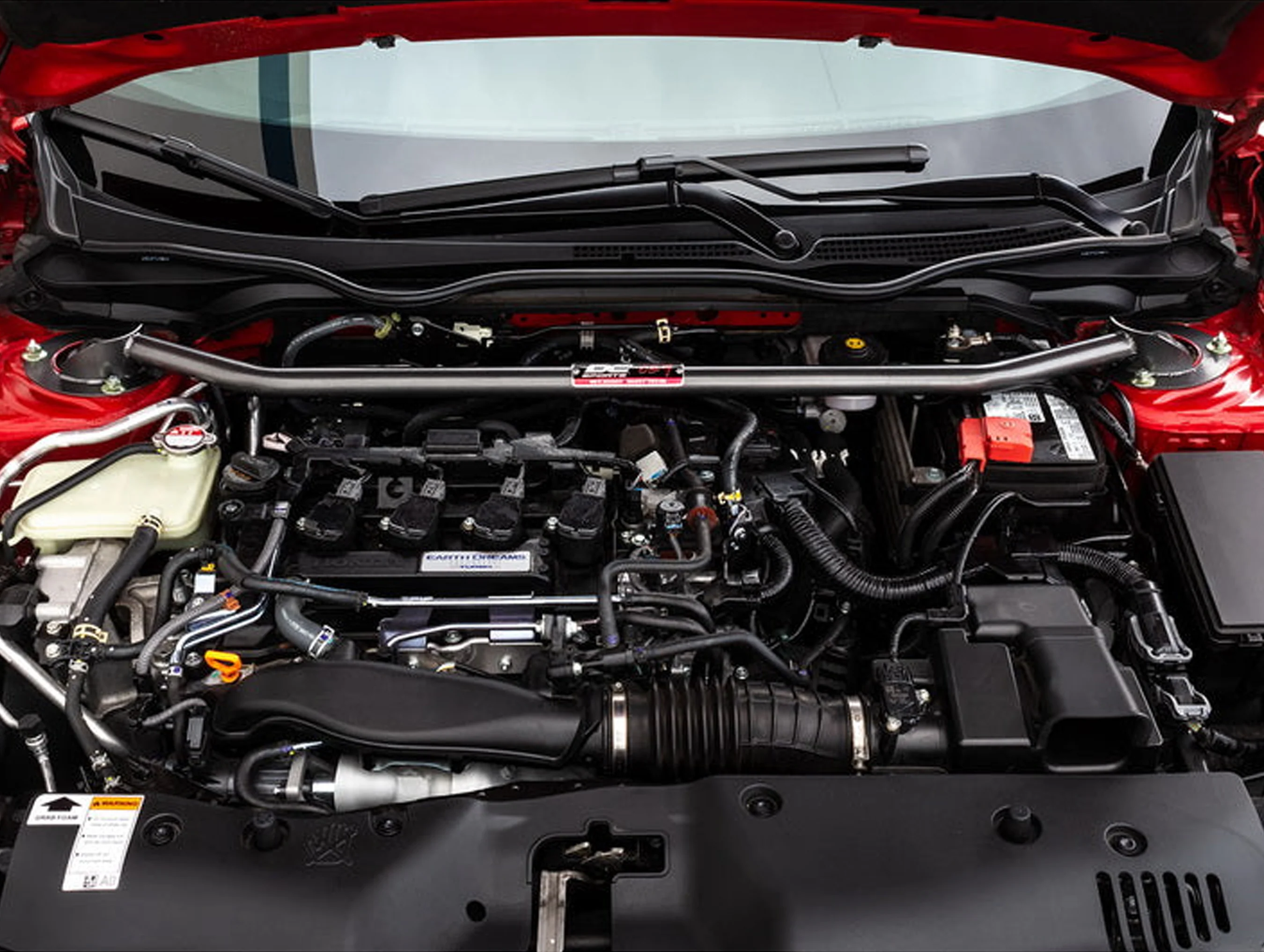 DC Sports Front Strut Bar - 16-21 Civic EX LX Si Sport - Image 6