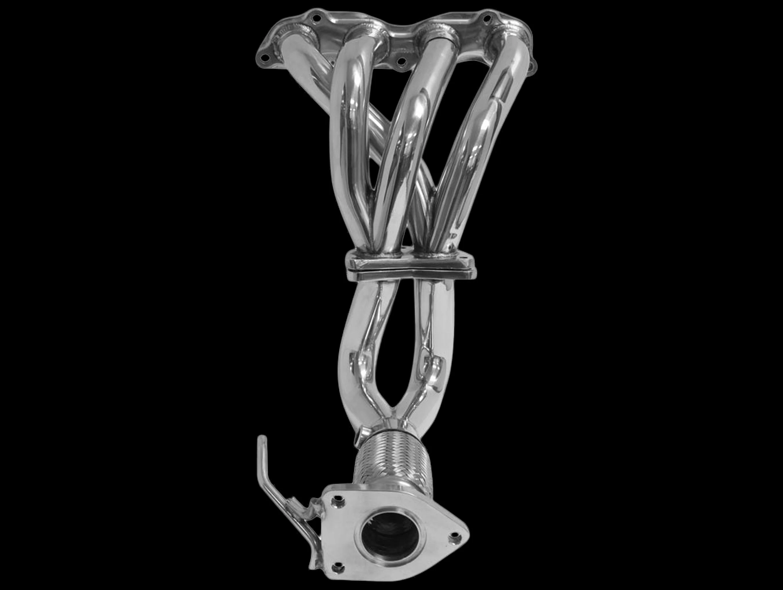 DC Sports K-Series Polished Header - 03-07 Honda Accord 2.4L - Image 2