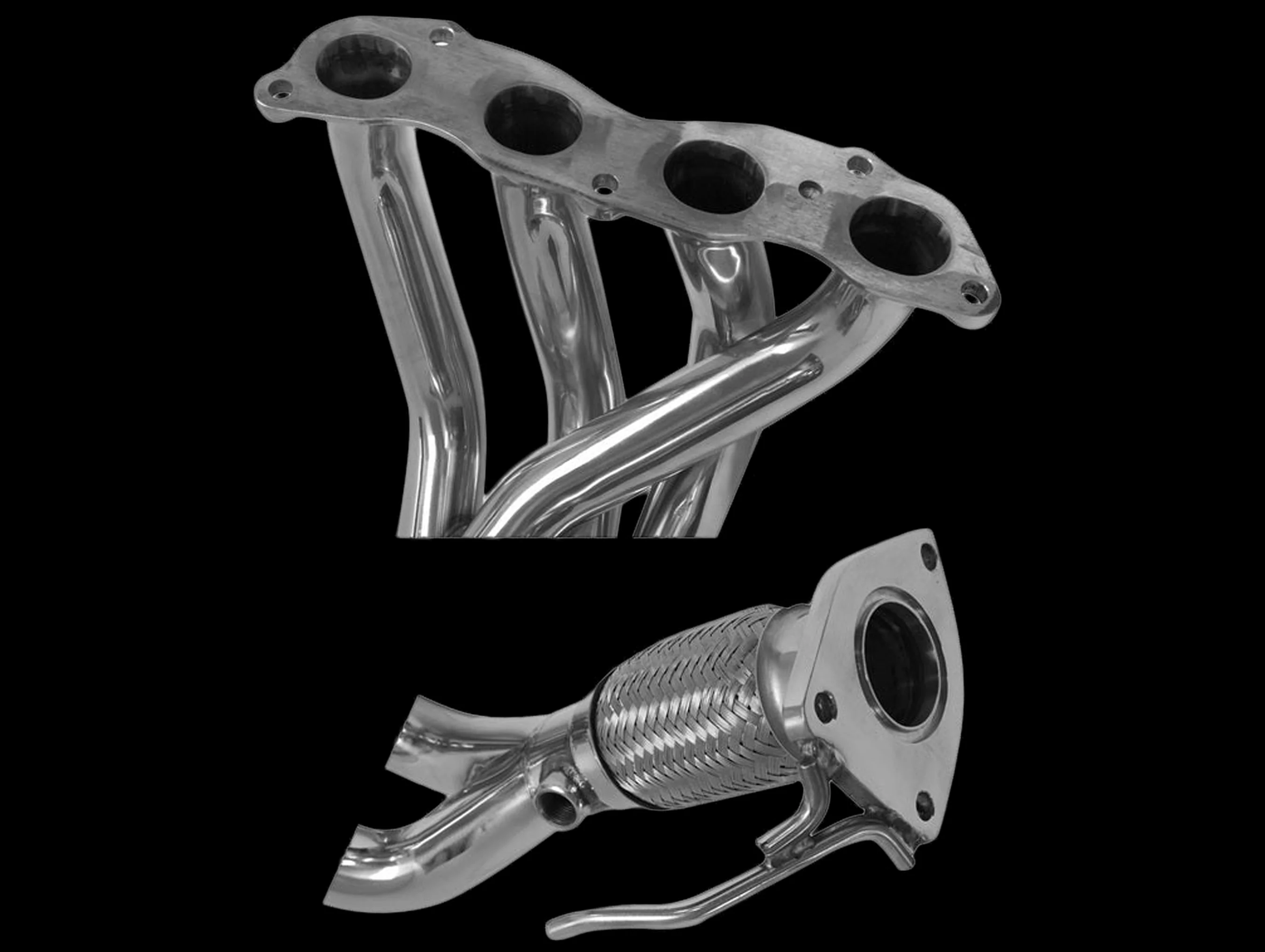 DC Sports K-Series Polished Header - 03-07 Honda Accord 2.4L - Image 5