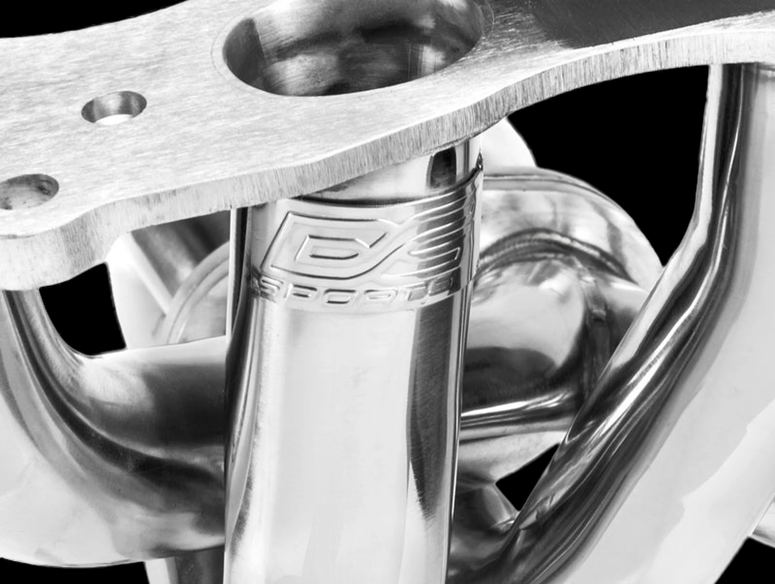 DC Sports K-Series Polished Header - 03-07 Honda Accord 2.4L - Image 6