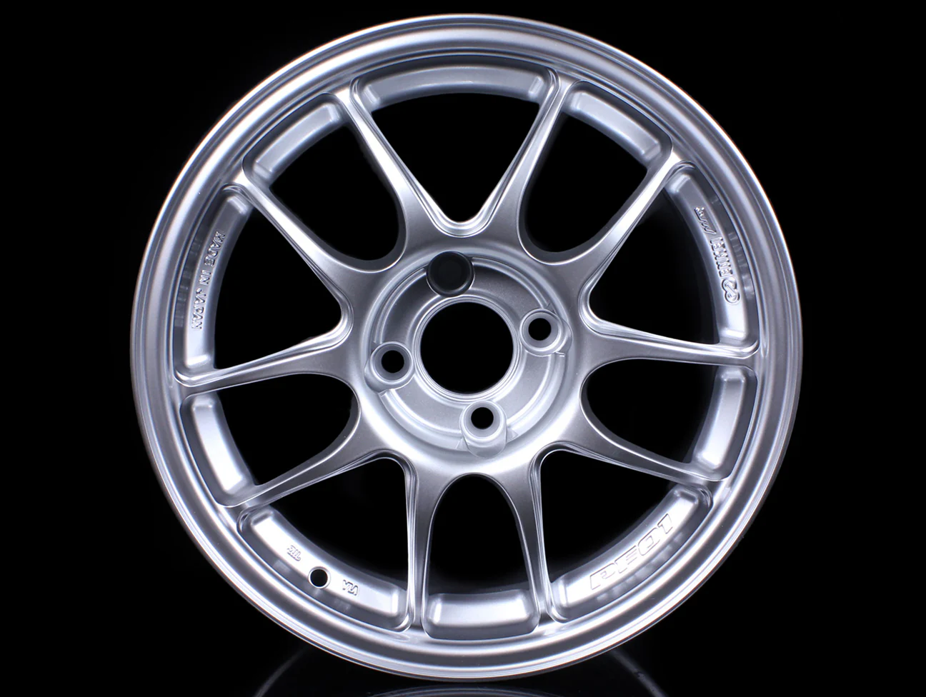 Enkei PF01 Wheels - Sparkle Silver 15x8 / 4x100 / +35 - Image 3