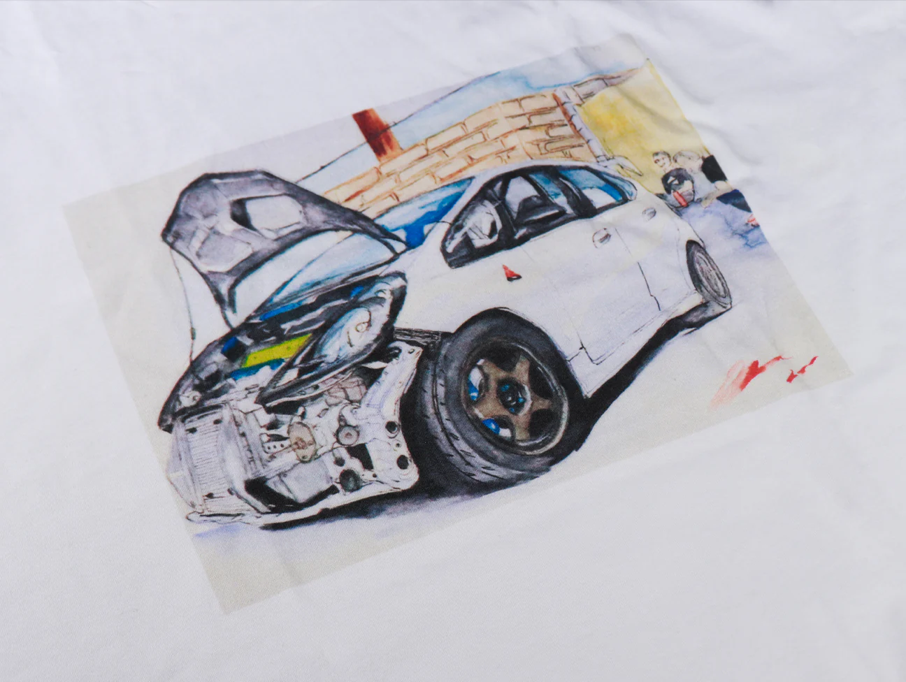Esteban's Spoon K20A Honda Fit X Underdogz Tee - Image 2
