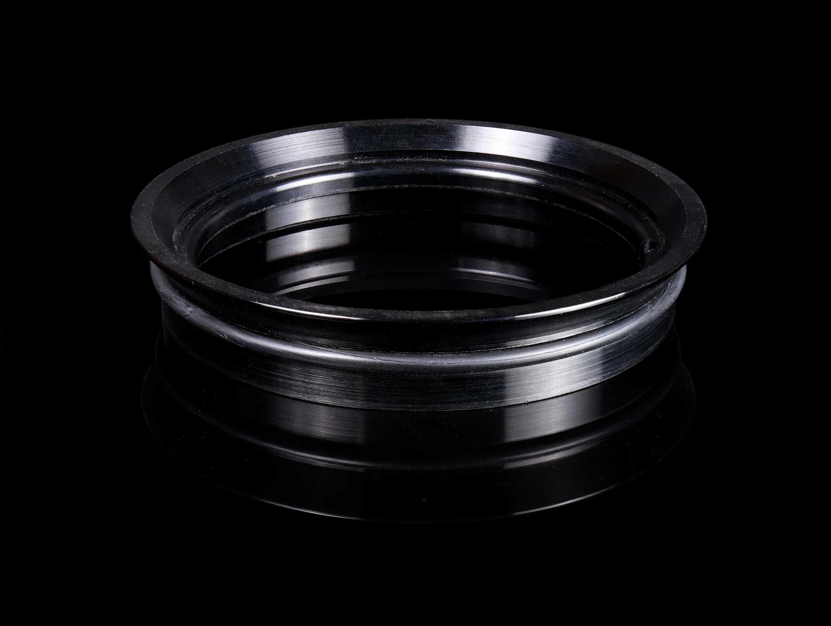 EVS Tuning Center Cap Ring Adapter for Volk TE37SL - Black - Image 3