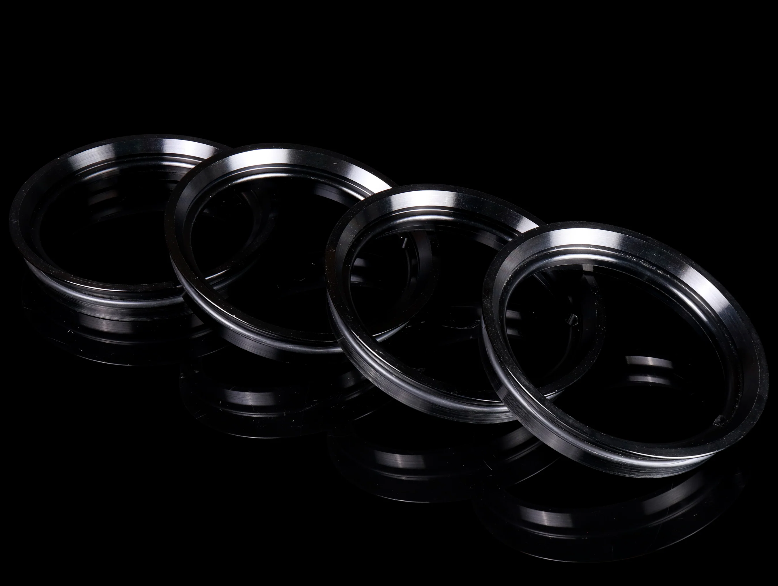 EVS Tuning Center Cap Ring Adapter for Volk TE37SL - Black - Image 4