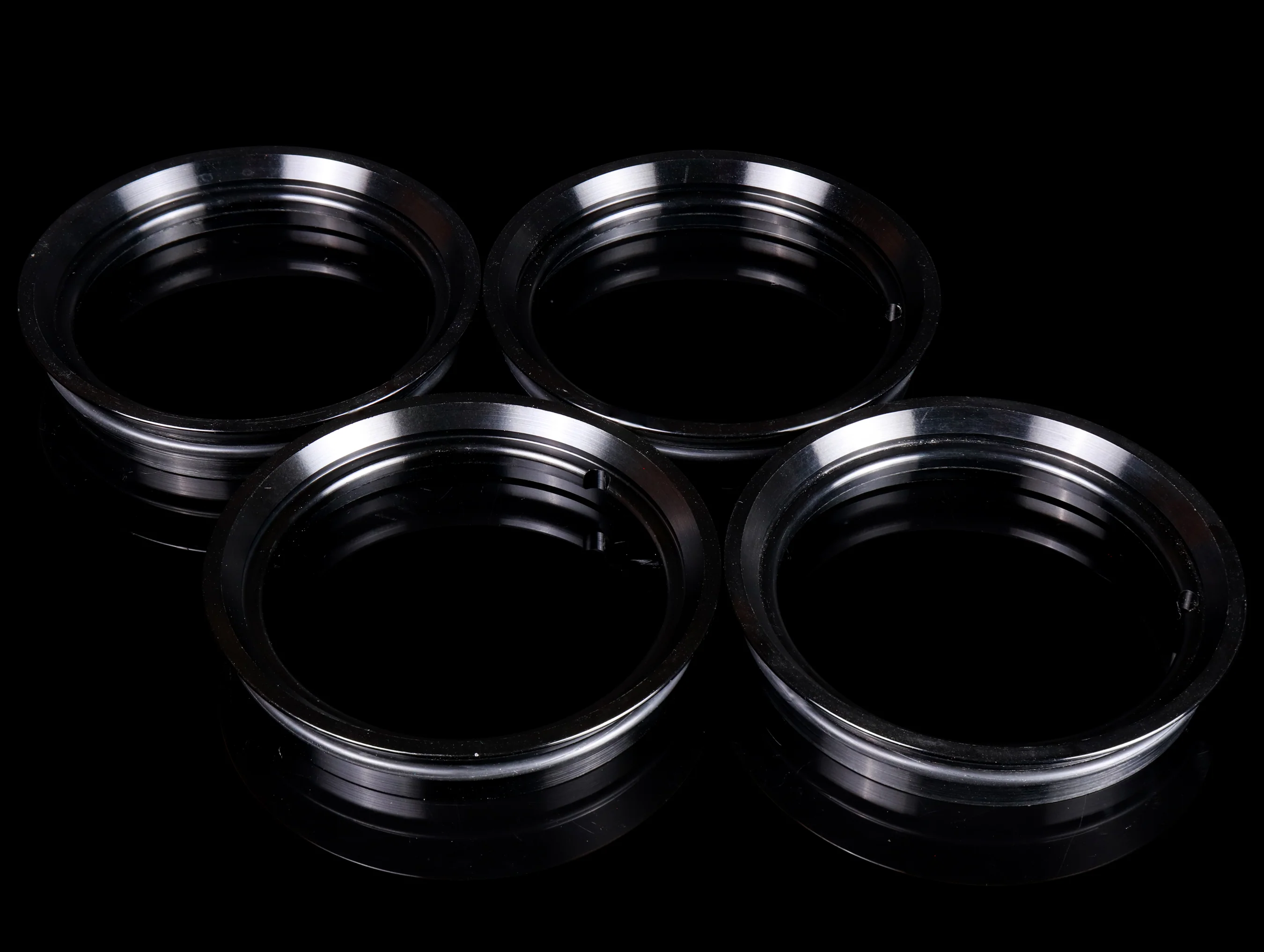 EVS Tuning Center Cap Ring Adapter for Volk TE37SL - Black - Image 5