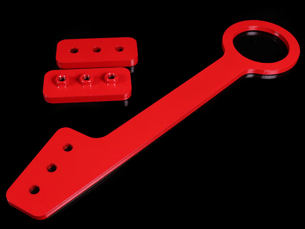 EVS Tuning Red Front Tow Hook - 00-09 S2000 w/Voltex Bumper - Image 3