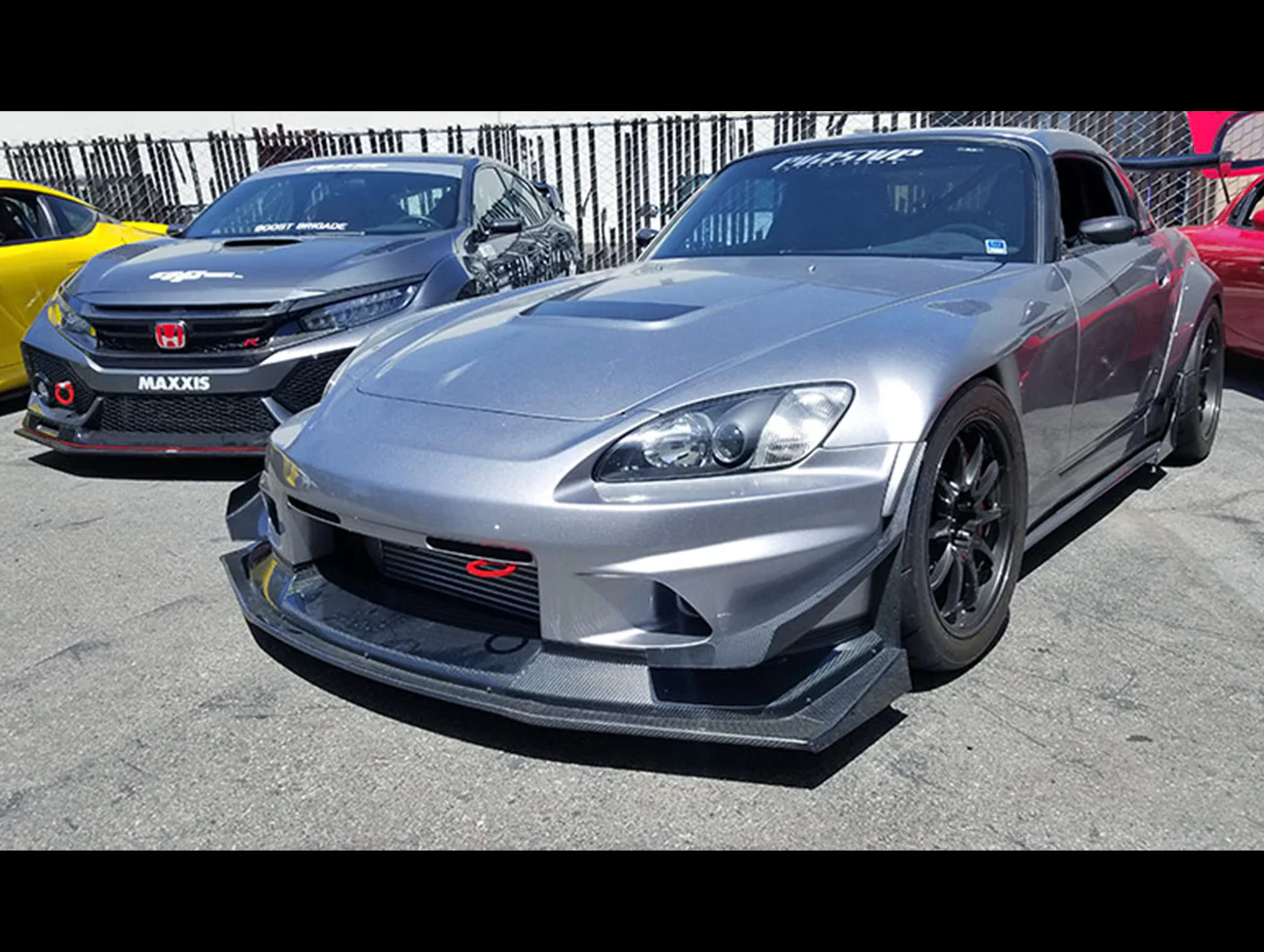 EVS Tuning Yellow Front Tow Hook - 00-09 S2000 w/Voltex Bumper - Image 5