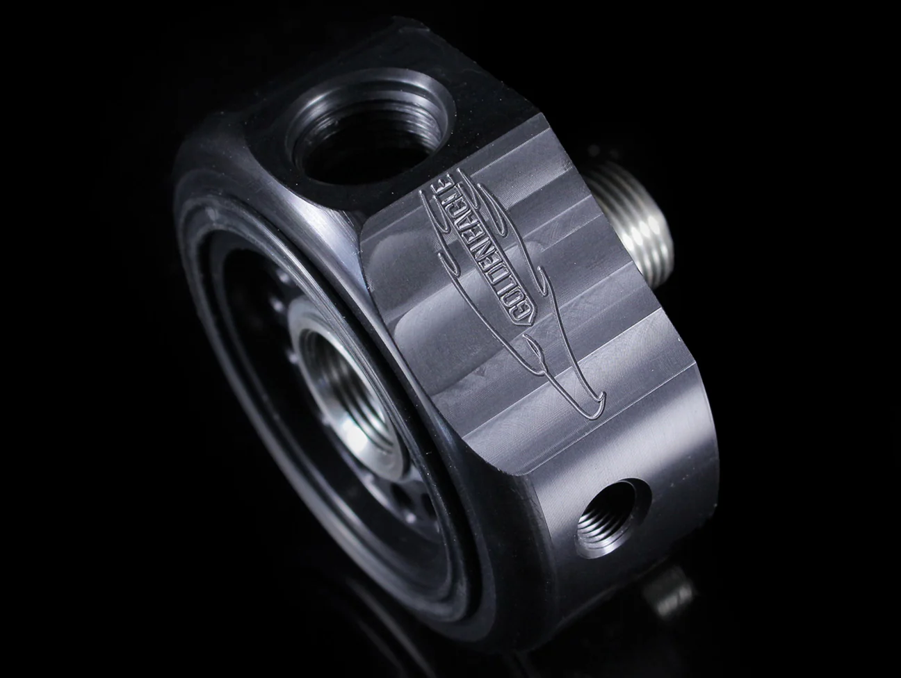 Golden Eagle VTEC Conversion Oil Sandwich Plate with Flush Plug - B-series - Image 3