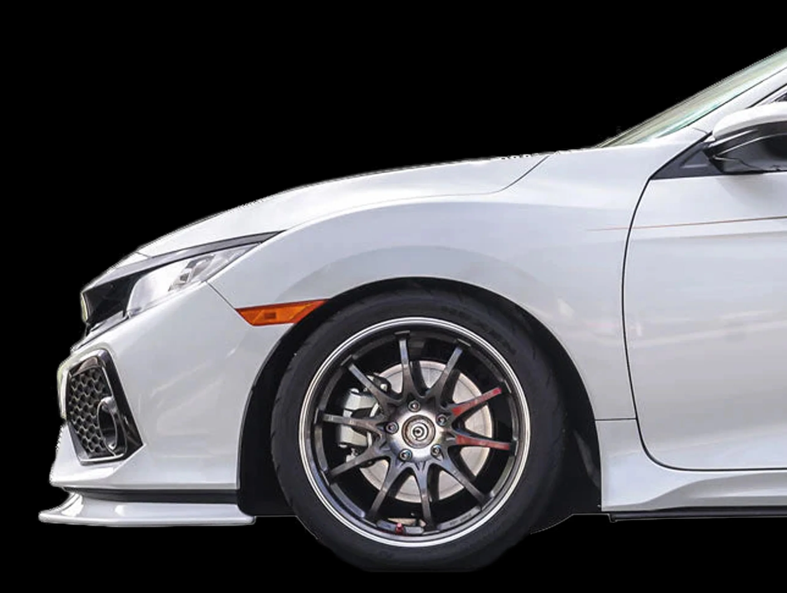 Greddy Front Lip Spoiler - 17-19 Civic Si Coupe / Sedan - Image 4