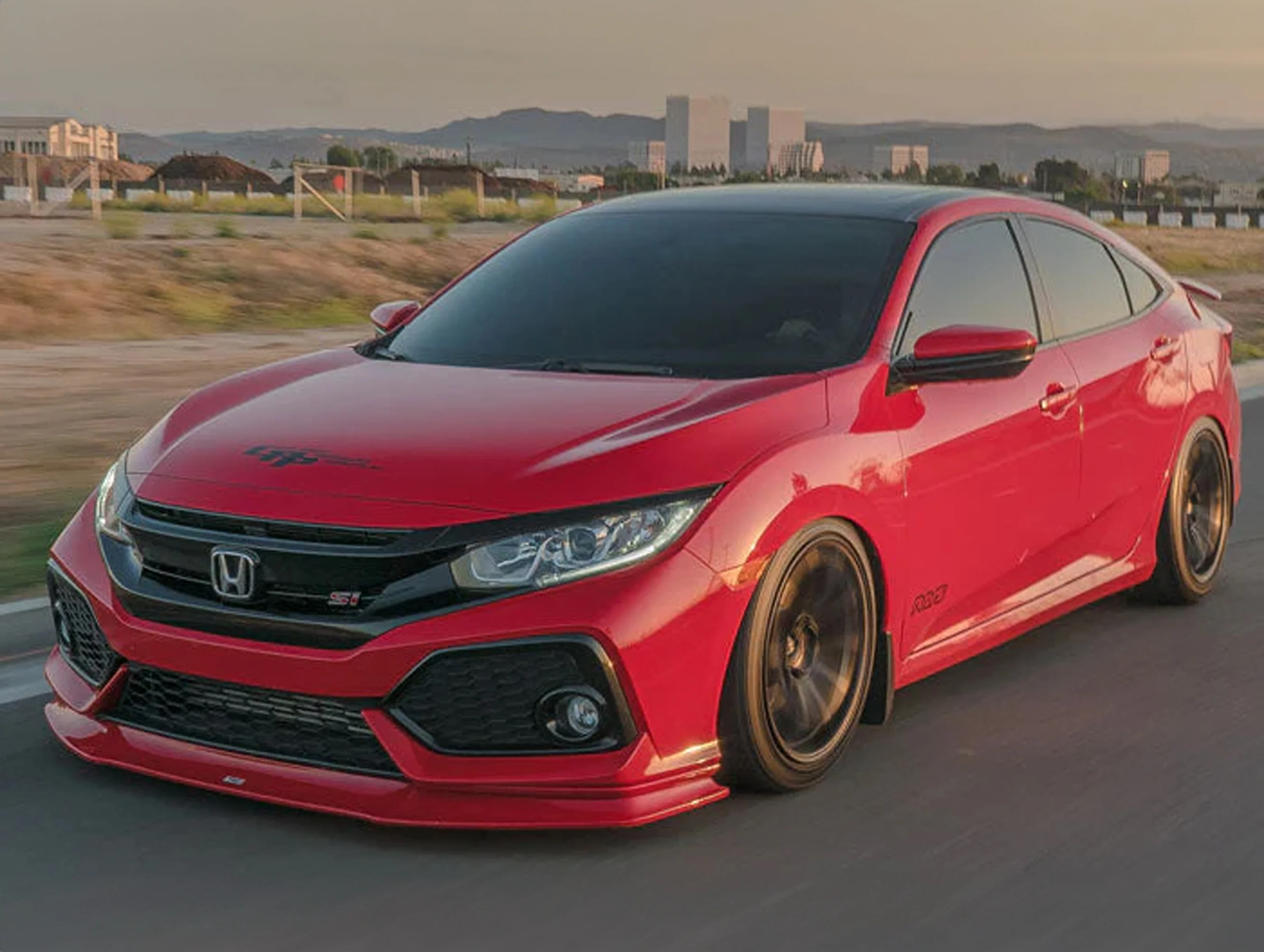 Greddy Front Lip Spoiler - 17-19 Civic Si Coupe / Sedan - Image 7