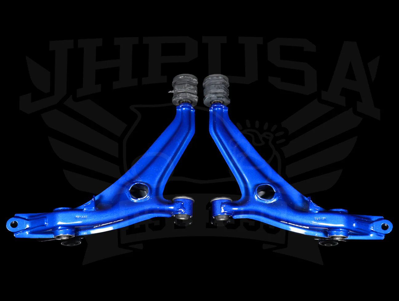 Hardrace Front Lower Control Arms Blue - 99-00 Civic Si - Image 2