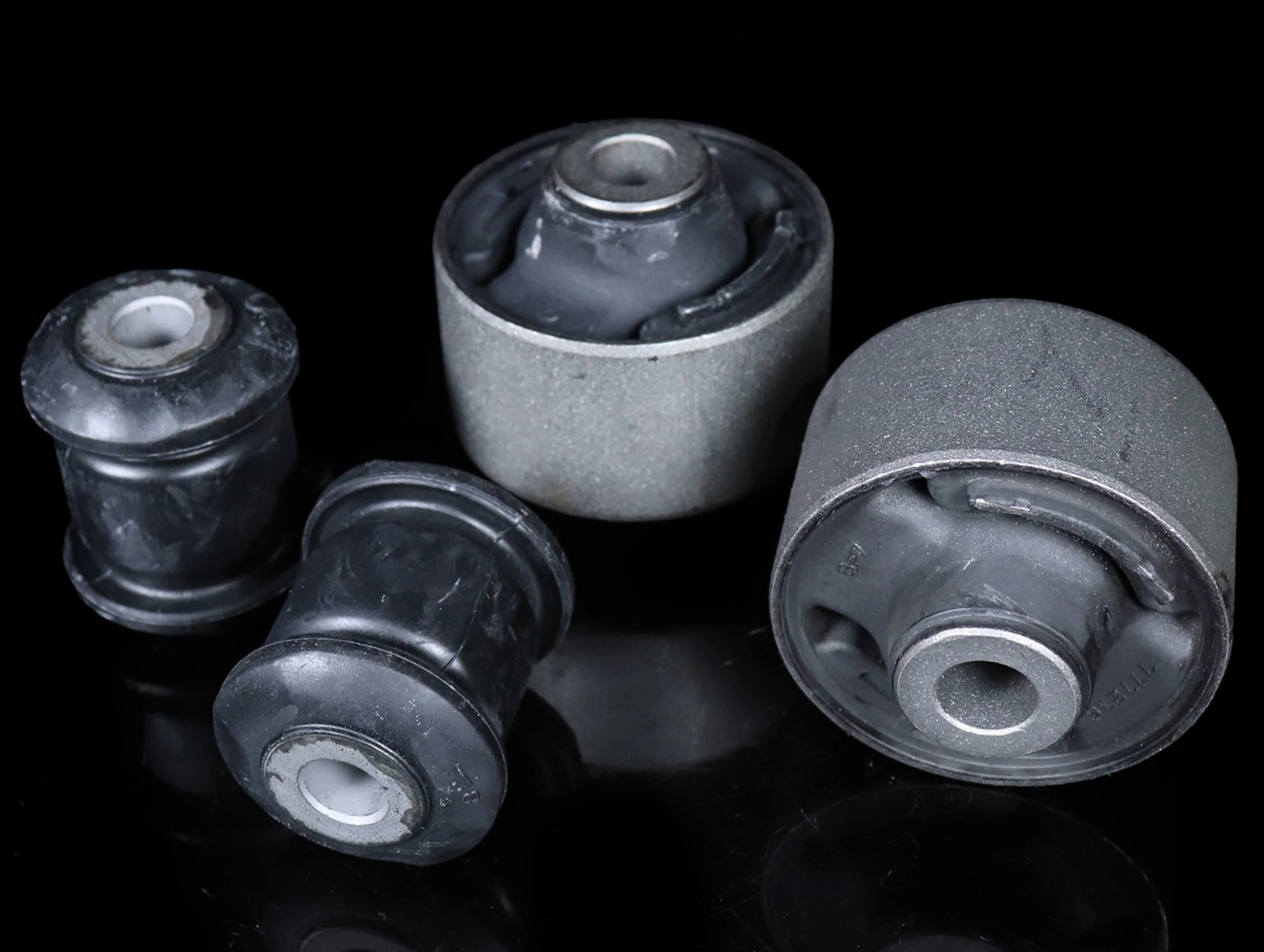 Hardrace Front Lower Arm Bushings (Hard Rubber) - 12-13 Civic Si / 12-15 Civic (no Si) - Image 2