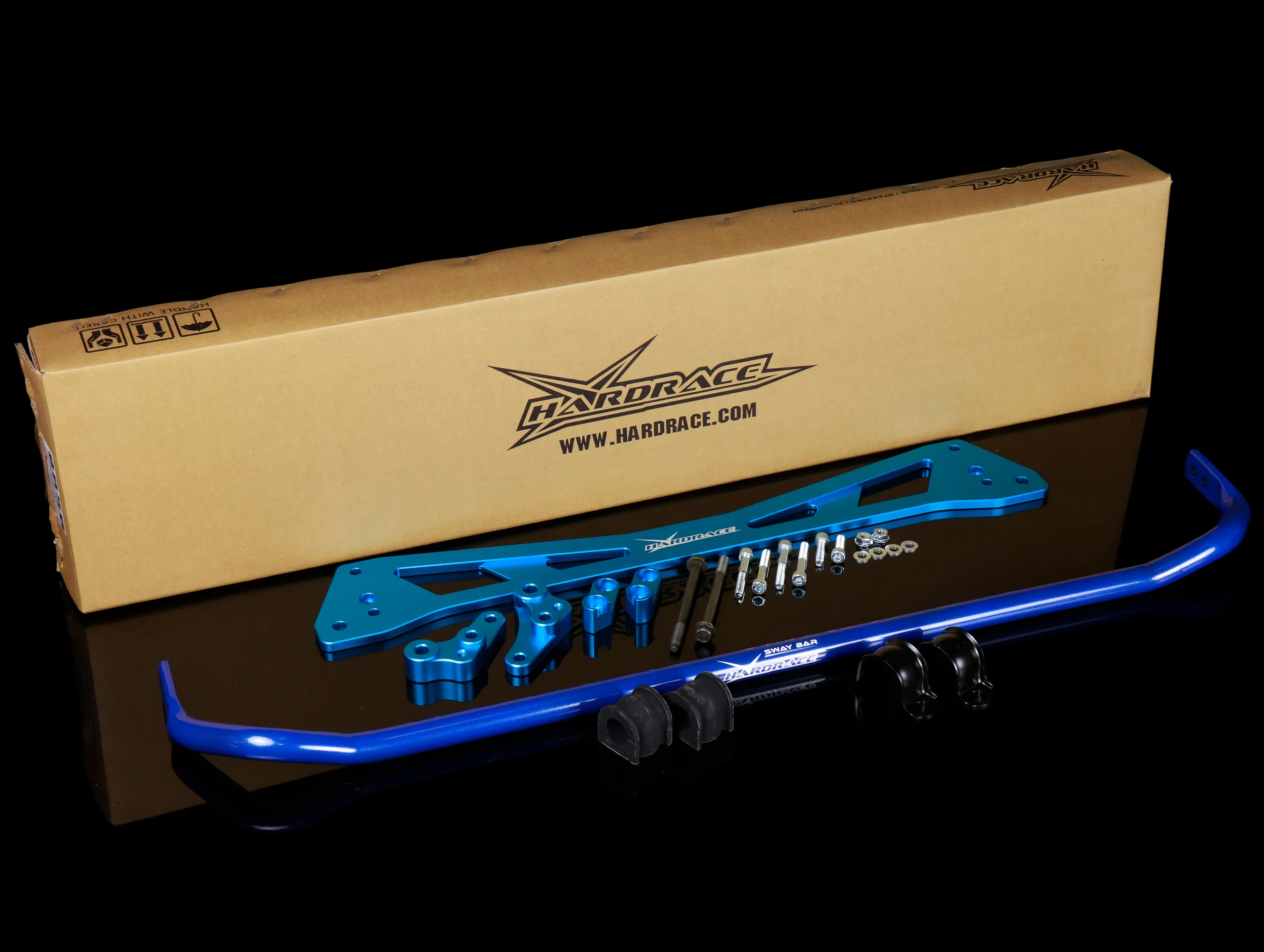 Hardrace Rear Swaybar & Subframe Brace Kit - 92-95 Civic / 94-01 Integra