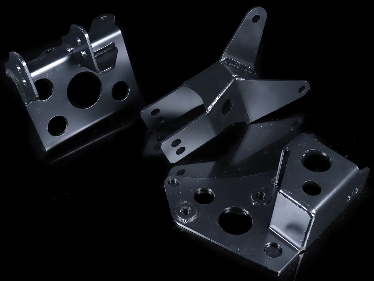 Hasport Billet Black K-series Engine w/AWD Trans Mount Kit (EKKAWDB) - 96-00 Civic - Image 3